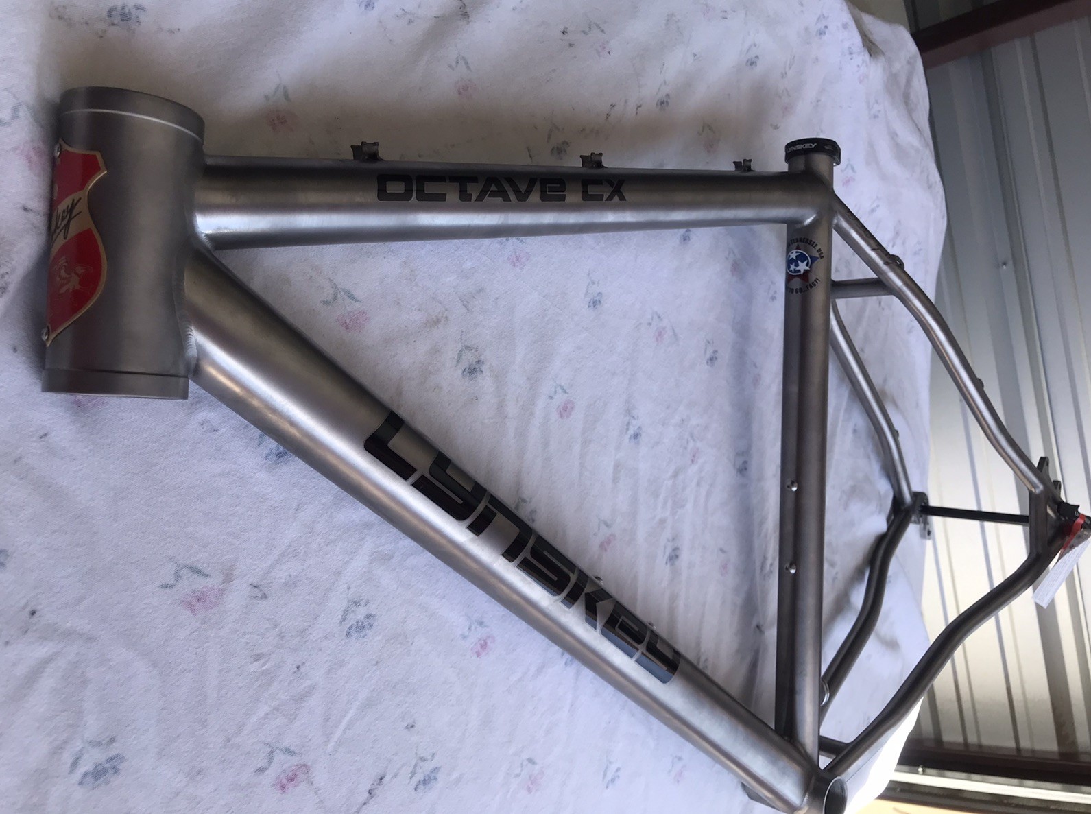 Brand New Lynskey Octave Titanium CX Frame Small Disc Brake Handmade In USA Brand New Lynskey Octave Titanium CX Frame Small Disc Brake Handmade In USA