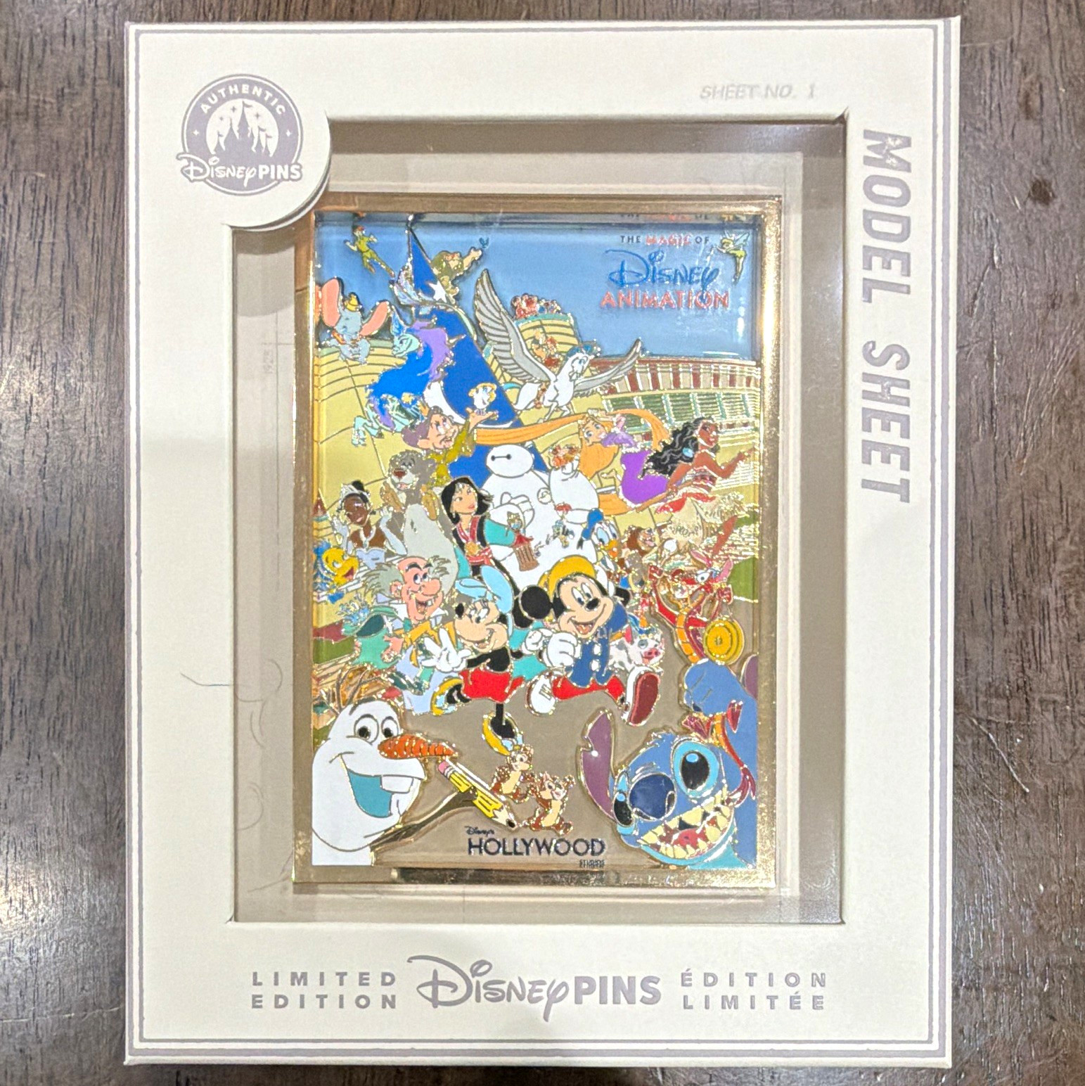 Limited Edition “The Magic of Disney Animation” Hollywood Pin Only 2000 made Limited Edition “The Magic of Disney Animation” Hollywood Pin Only 2000 made