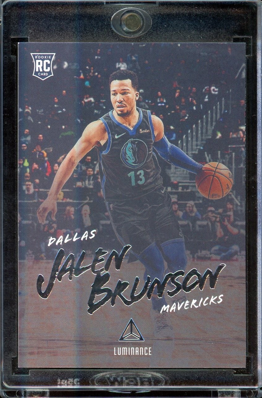 2018-19 Panini Chronicles #141 Jalen Brunson Luminance Rookie RC