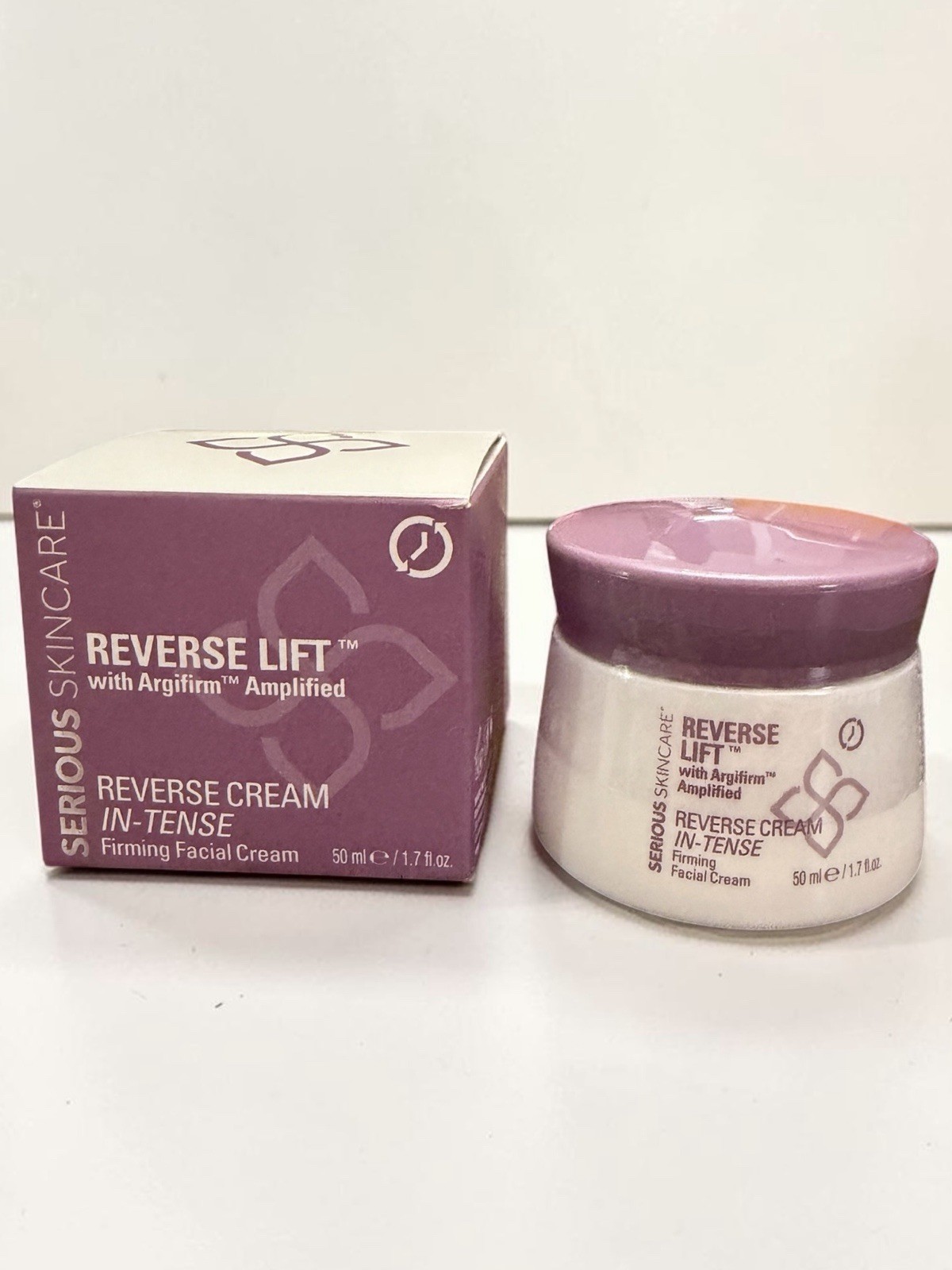 NIB~ Serious Skincare Reverse Lift Argifirm In-Tense Cream Firming Facial 1.7 oz NIB~ Serious Skincare Reverse Lift Argifirm In-Tense Cream Firming Facial 1.7 oz
