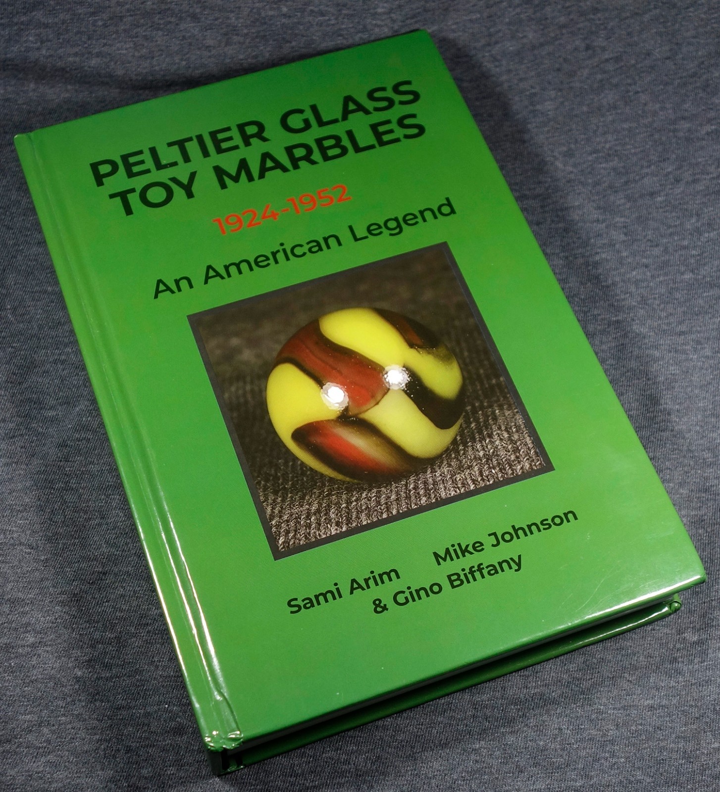PELTIER GLASS TOY MARBLES EXPANDED SECOND EDITION BOOK PELTIER GLASS TOY MARBLES EXPANDED SECOND EDITION BOOK