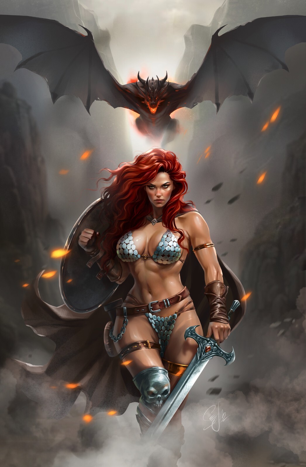 RED SONJA #12 - KATYA SINYUKHINA COVER A SDCC 2024 EXCLUSIVE LTD 400 RED SONJA #12 - KATYA SINYUKHINA COVER A SDCC 2024 EXCLUSIVE LTD 400