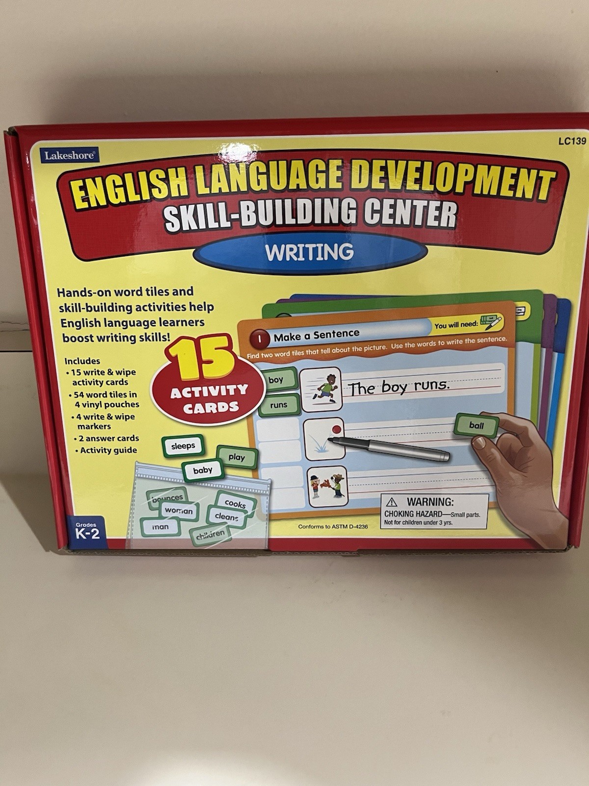 Lakeshore English Language Development WRITING Center NEW Lakeshore English Language Development WRITING Center NEW