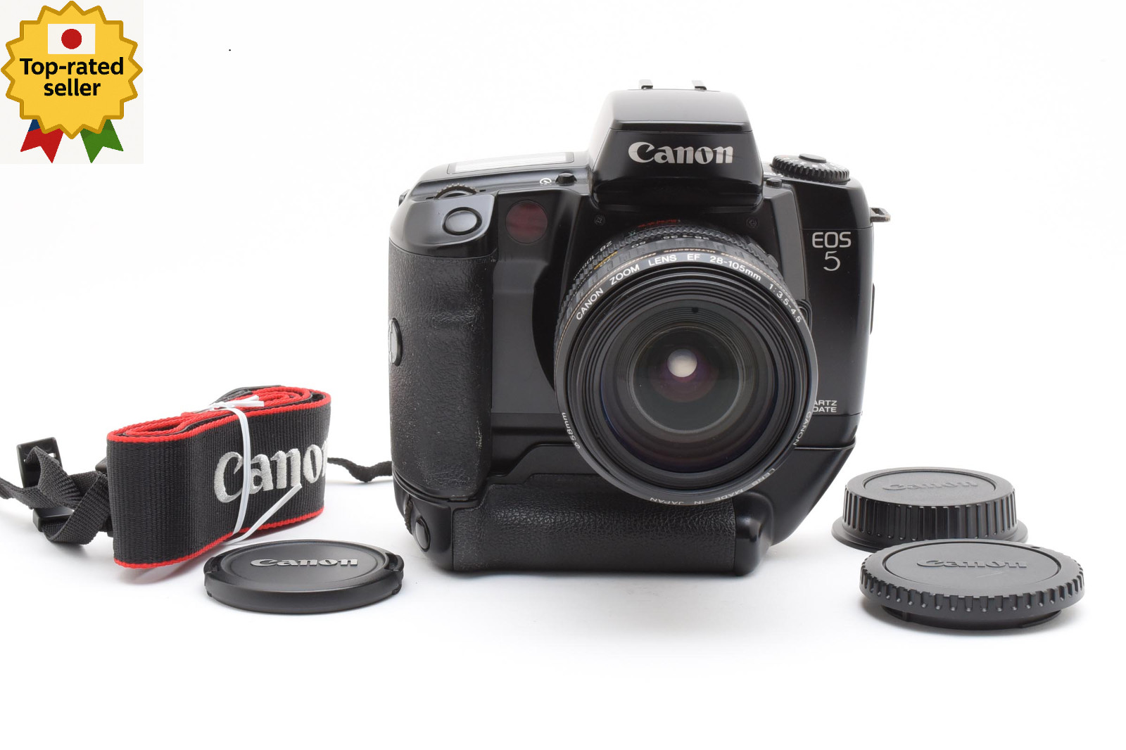 [MINT] Canon EOS 5 35mm SLR Film Camera + EF 28-105mm f/3.5-4.5 USM  From JAPAN