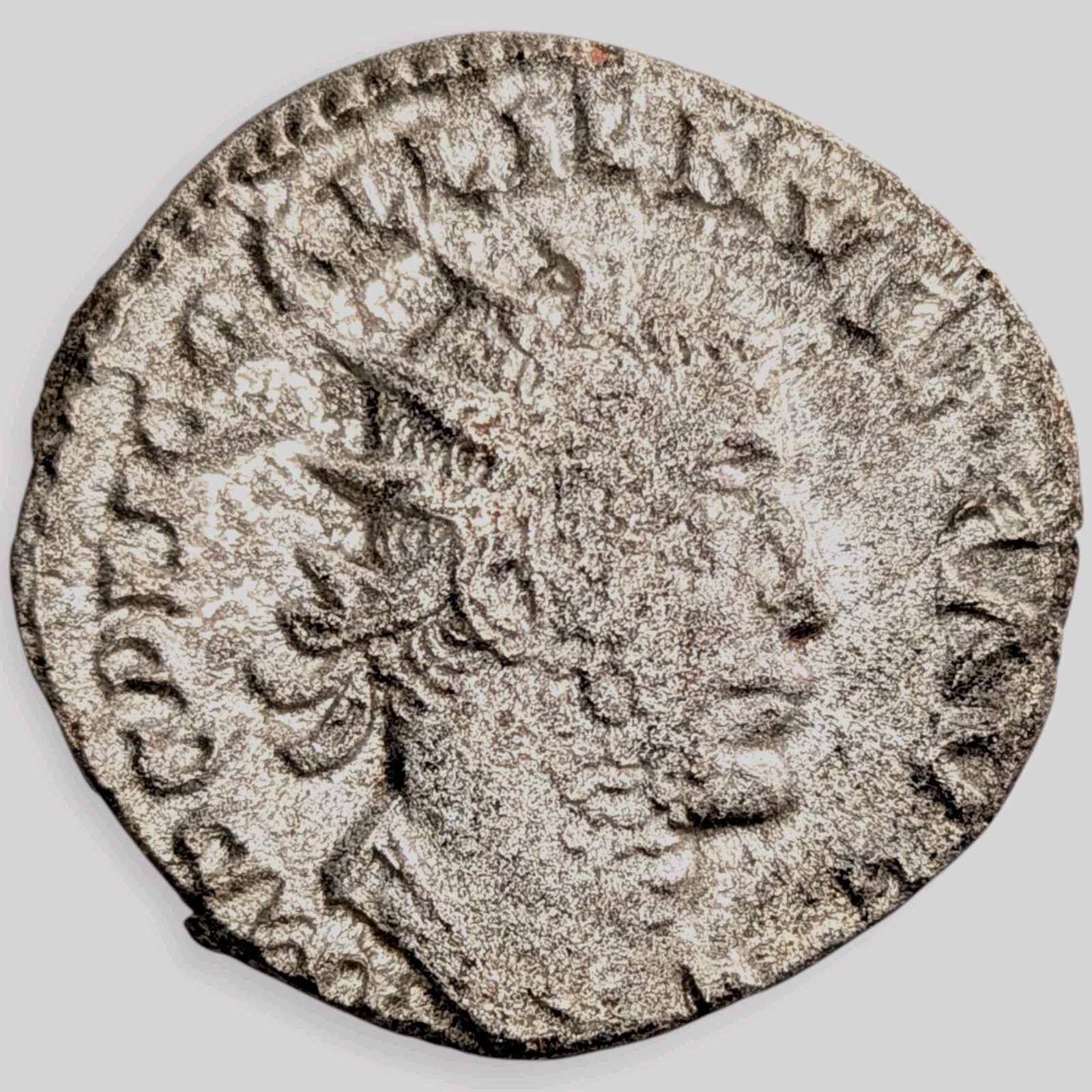 Gallienus 253-254 Billon Antoninianus Virtus Avgg Roman Empire Ancient Coin 18J