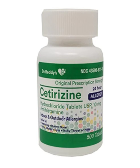Allergy Relief | Cetirizine HCL 10 mg | 500 Count Tablet 24 Hour Zyrtec 7/28 Allergy Relief | Cetirizine HCL 10 mg | 500 Count Tablet 24 Hour Zyrtec 7/28