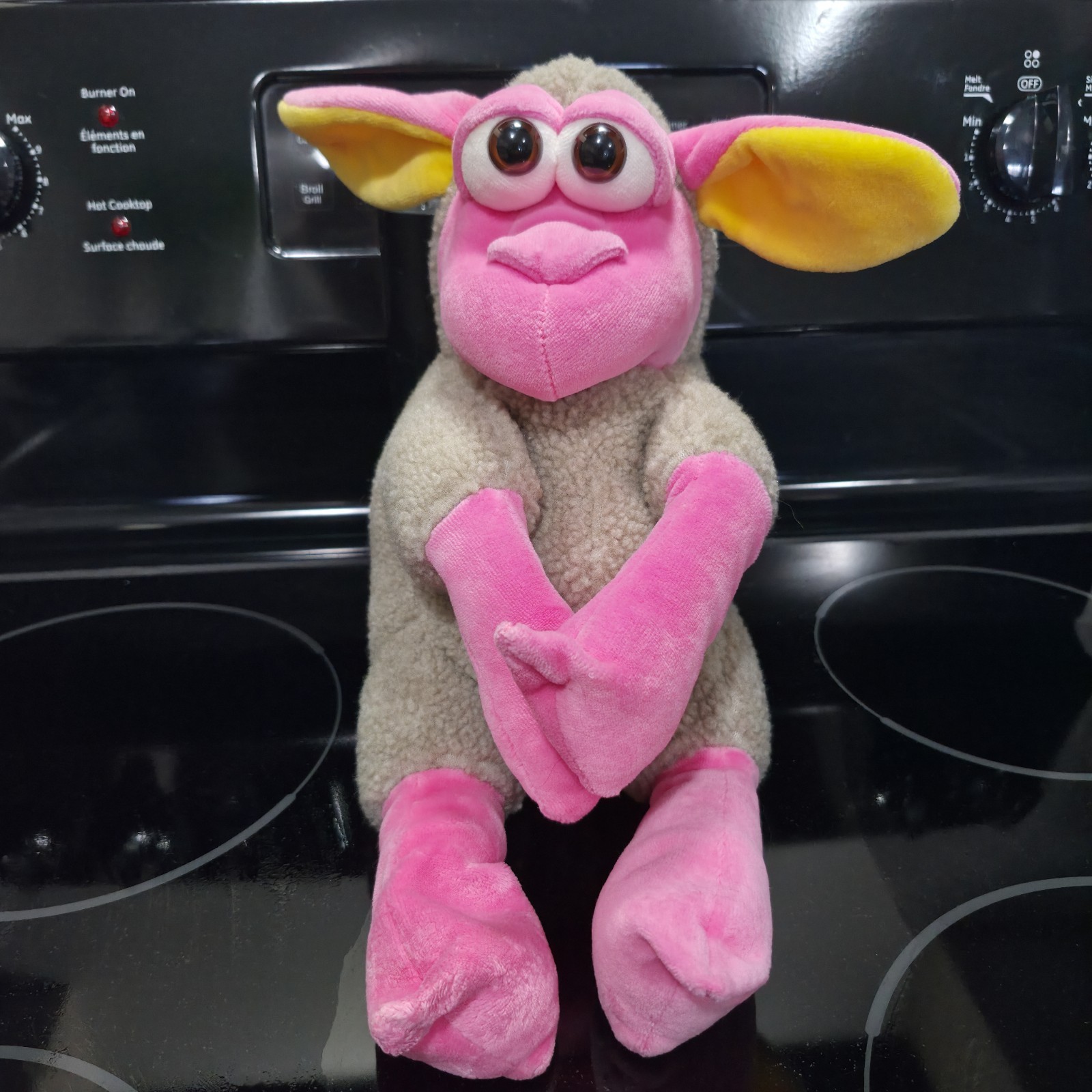 RARE HTF Vintage Funny Friends Lamb Sheep Plush Jennifer Mazur 15 RARE HTF Vintage Funny Friends Lamb Sheep Plush Jennifer Mazur 15