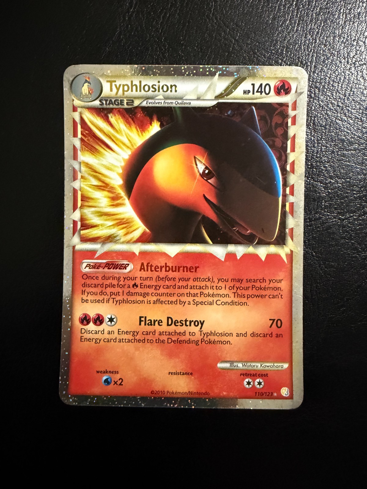 Typhlosion PRIME 110/123 HeartGold & SoulSilver Ultra Rare Holo English 2010 Typhlosion PRIME 110/123 HeartGold & SoulSilver Ultra Rare Holo English 2010