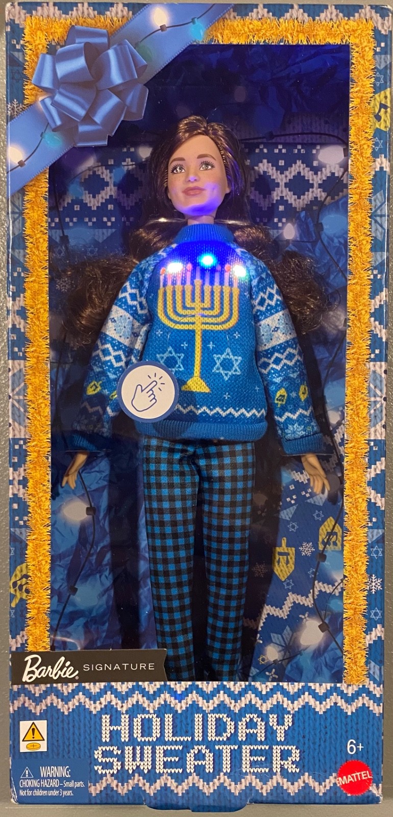 NEW IN HAND 2026 Barbie Signature LIGHT UP Holiday Sweater Hannukah Jewish Doll NEW IN HAND 2026 Barbie Signature LIGHT UP Holiday Sweater Hannukah Jewish Doll