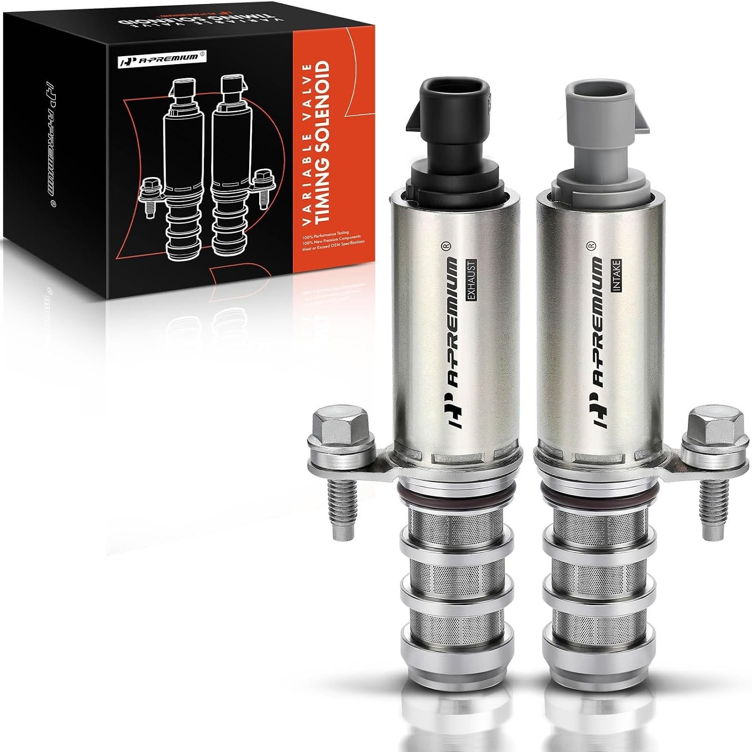 A-Premium VVT Intake Exhaust Camshaft Position Actuator Solenoid Valve Kit