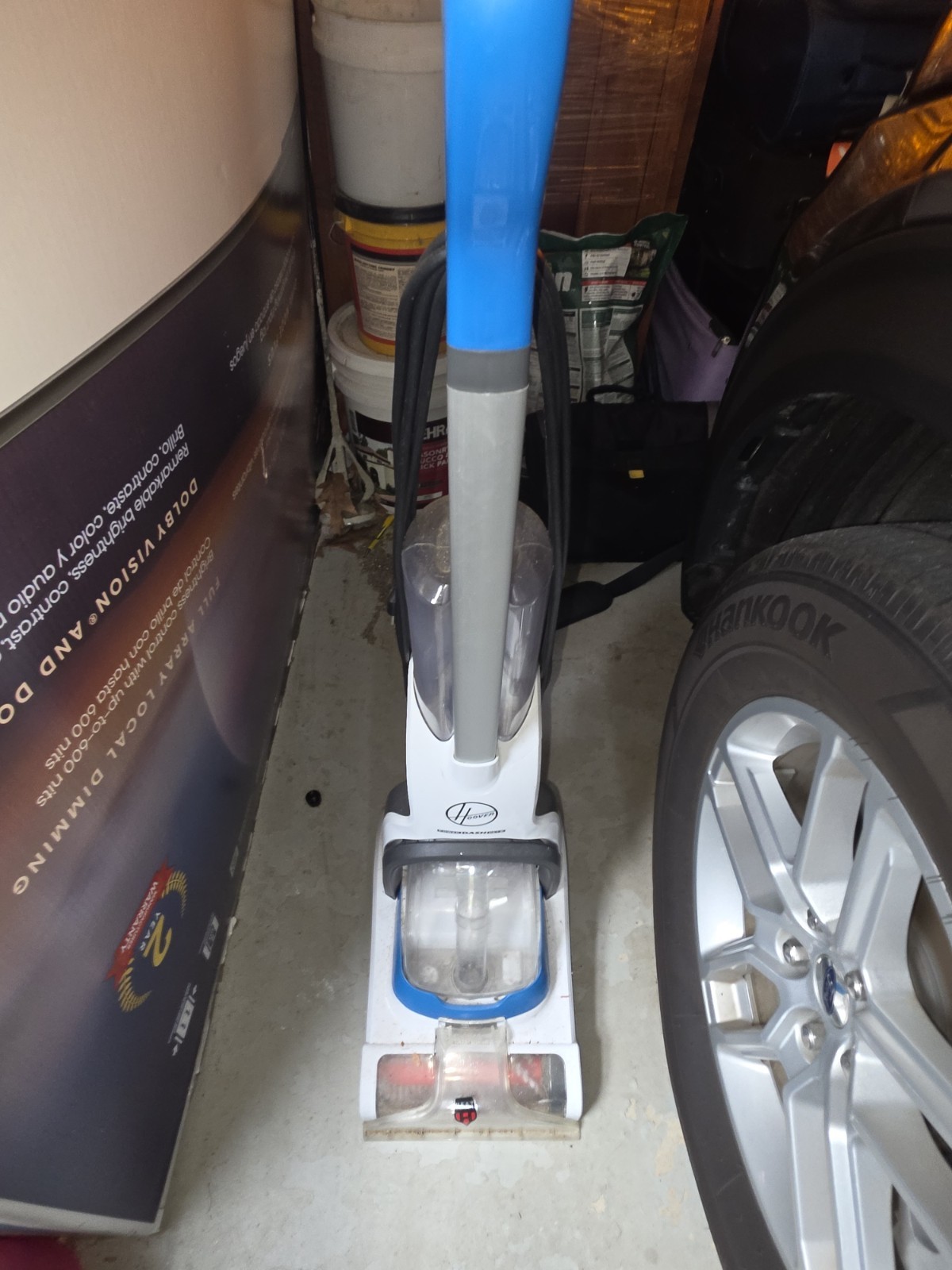 Hoover PowerDash Pet Compact Carpet Cleaner - White (FH50710CN)