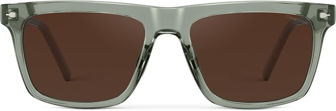 WearMe Wear Me Pro Men\'s Polarized Square Sunglasses - Oversized Sport Style