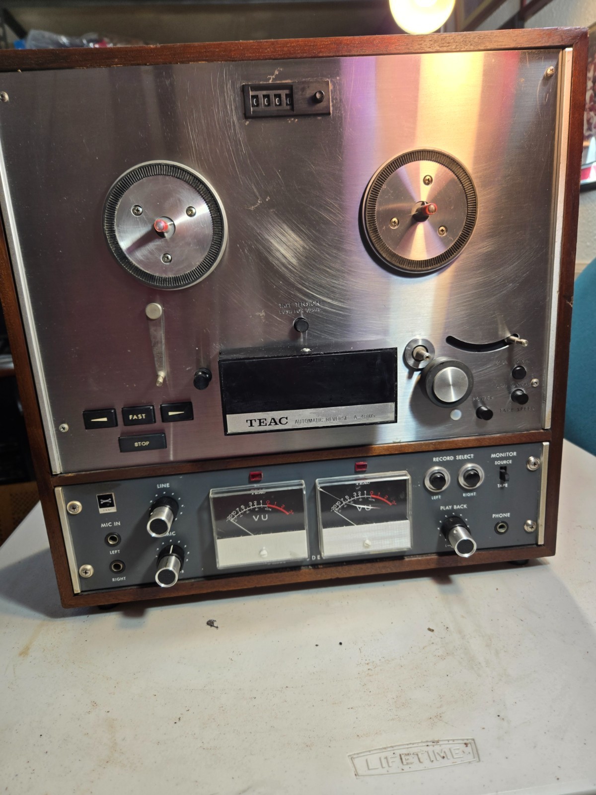 Vintage TEAC A-4010S Reel To Reel - SERVICED & WORKING - AR-40S