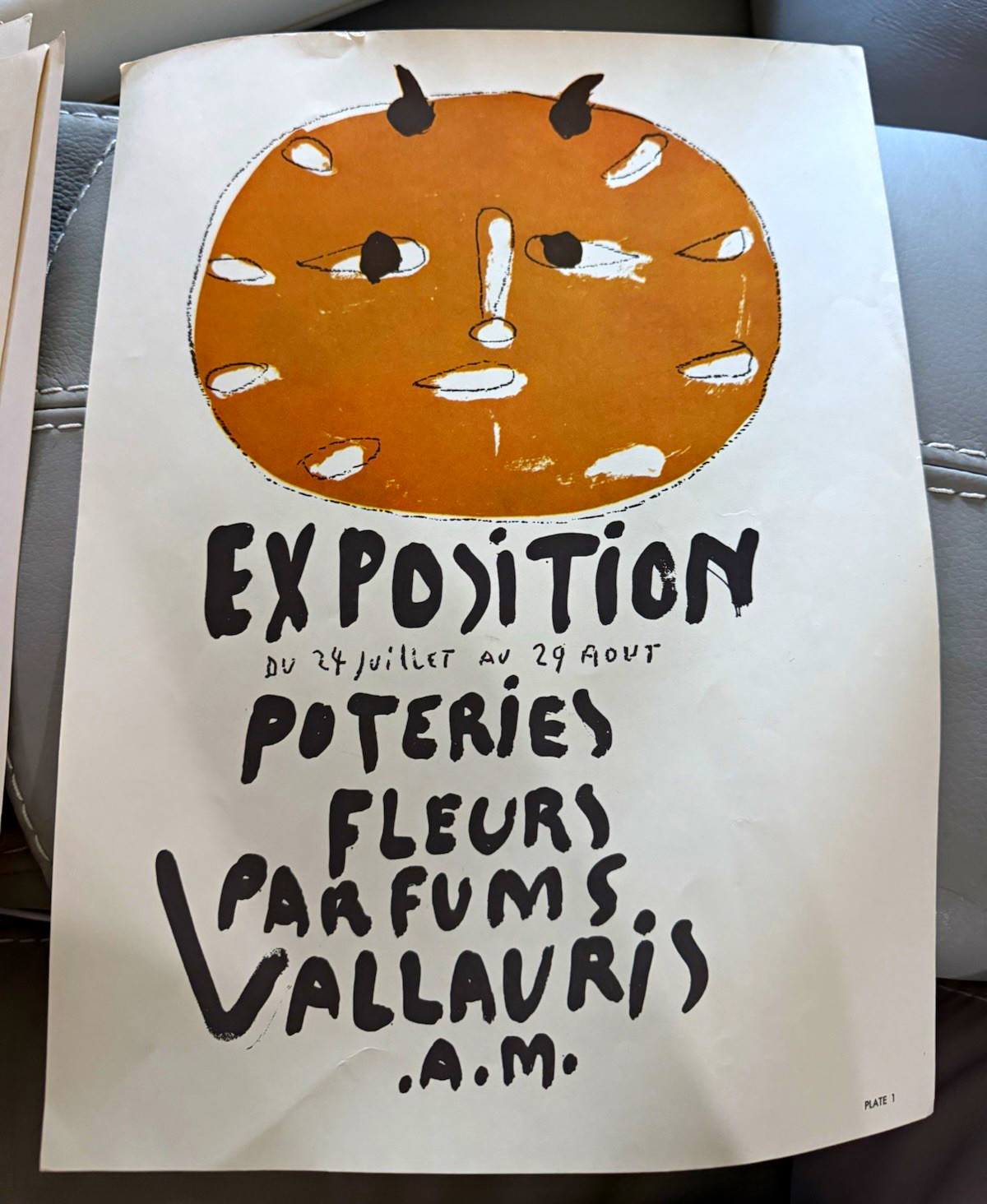 Vintage Pablo Picasso Print Lot 6 Verve Vallauris Poteries Toros Exhibition OBO