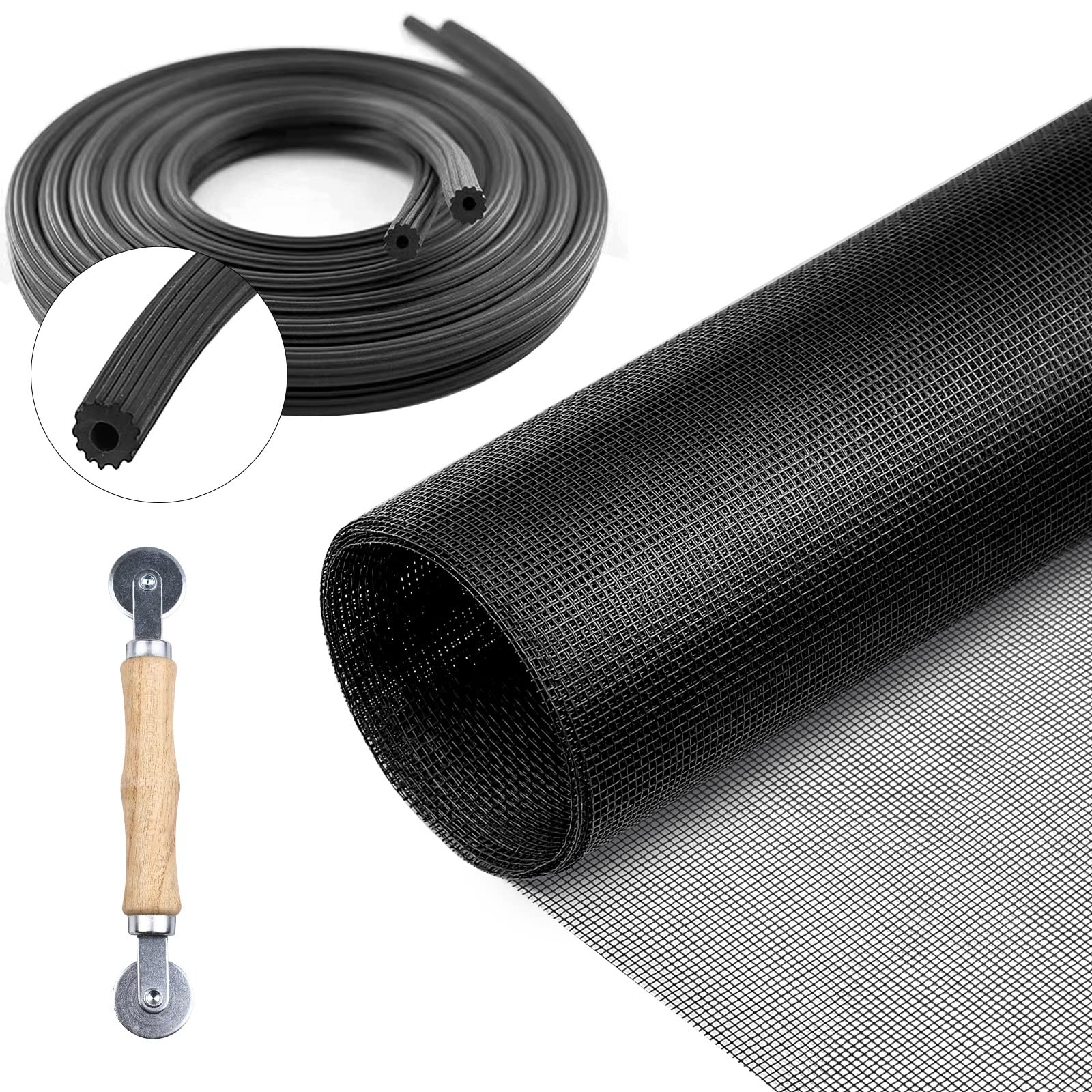 Screen Repair Kit for Windows and Doors 48” x 100\