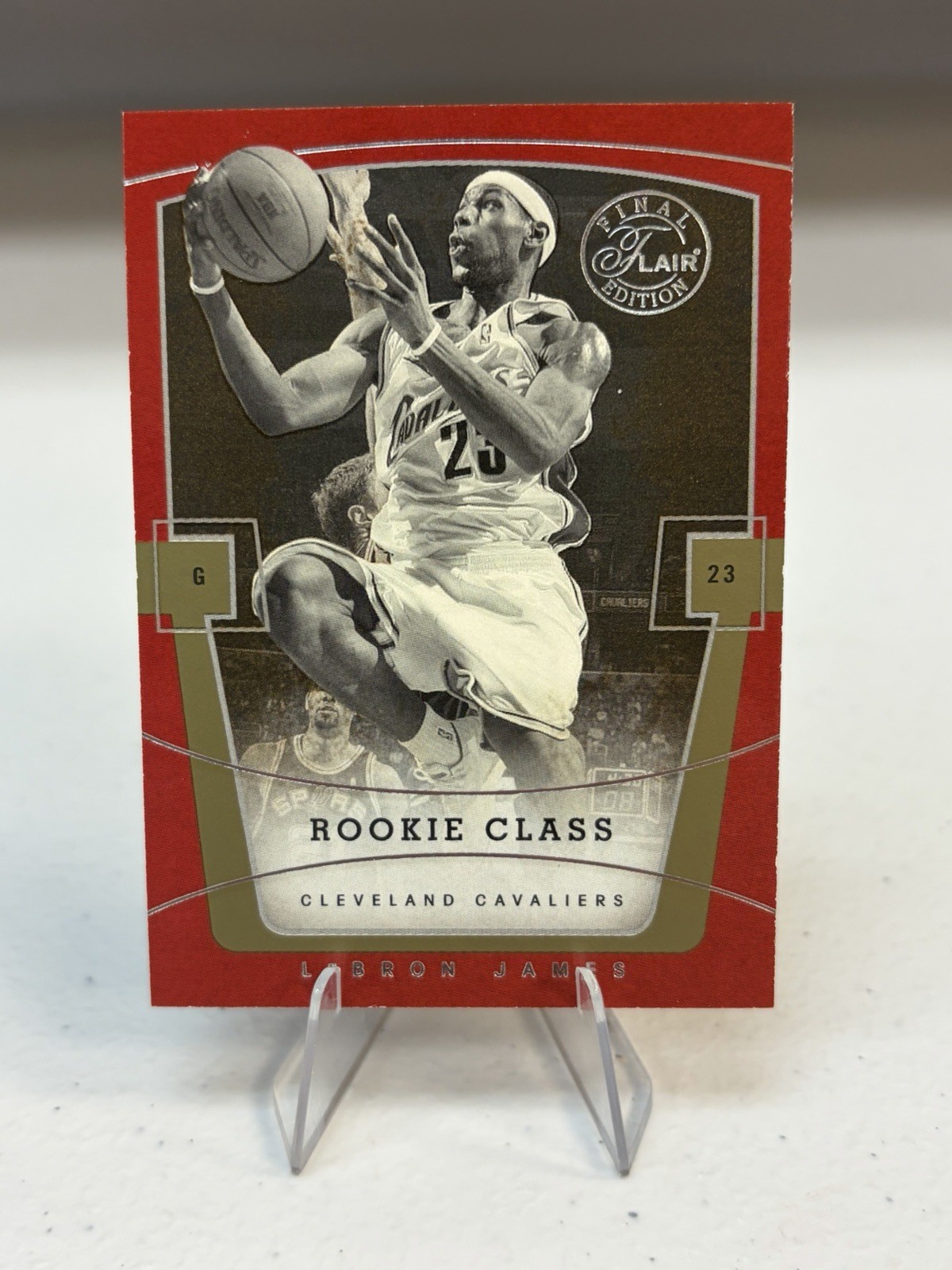 2003-04 Flair Final Edition - Rookie Class LeBron James #75 /799 Rookie RC 2003-04 Flair Final Edition - Rookie Class LeBron James #75 /799 Rookie RC