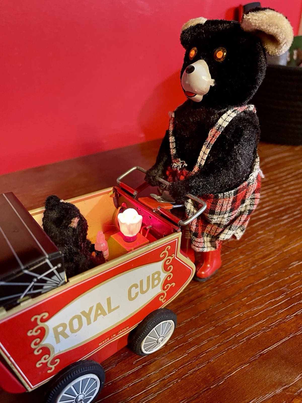 Vintage 1950s Royal Cub Tin Toy Vintage 1950s Royal Cub Tin Toy