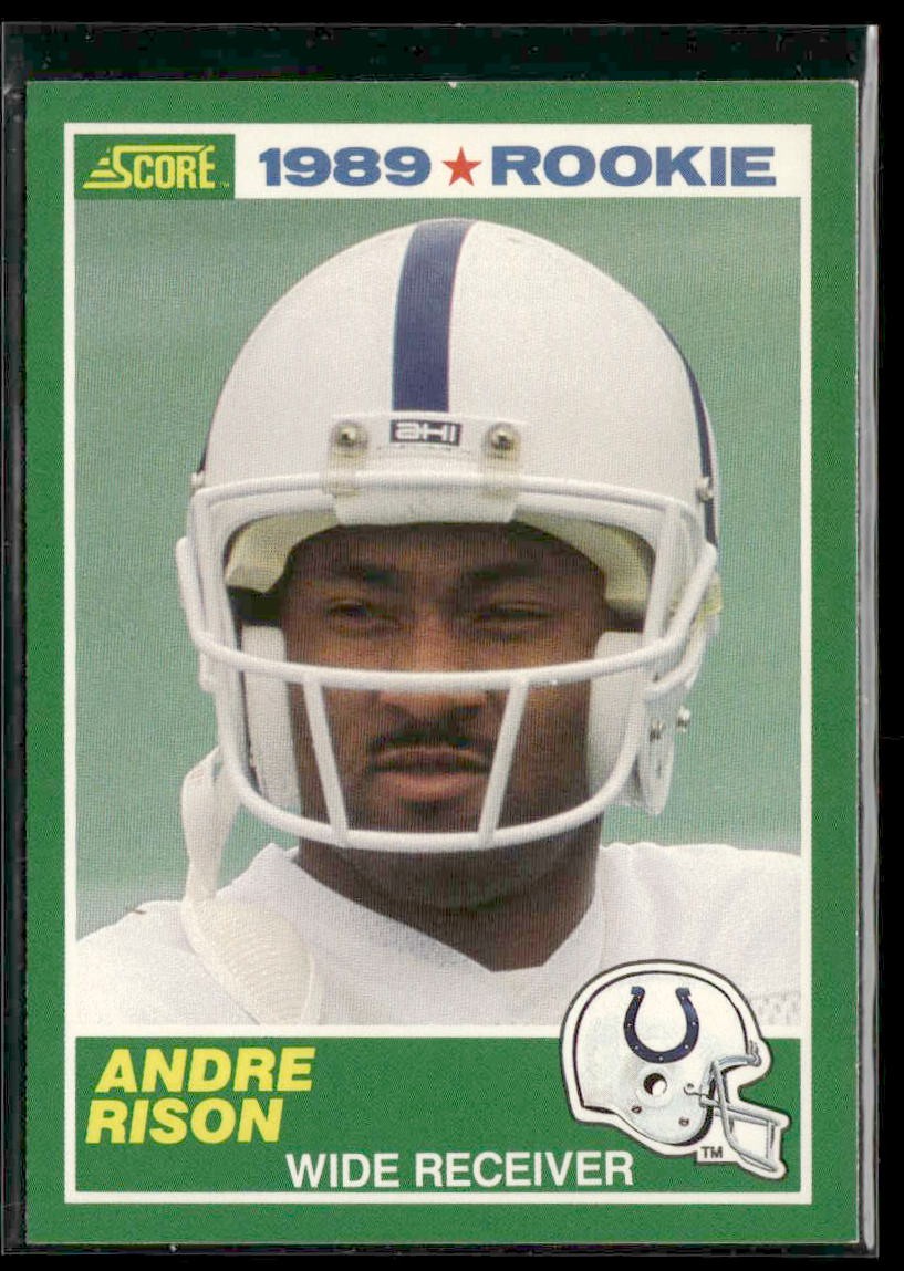 1989 Score #272 Andre Rison 1989 Score #272 Andre Rison