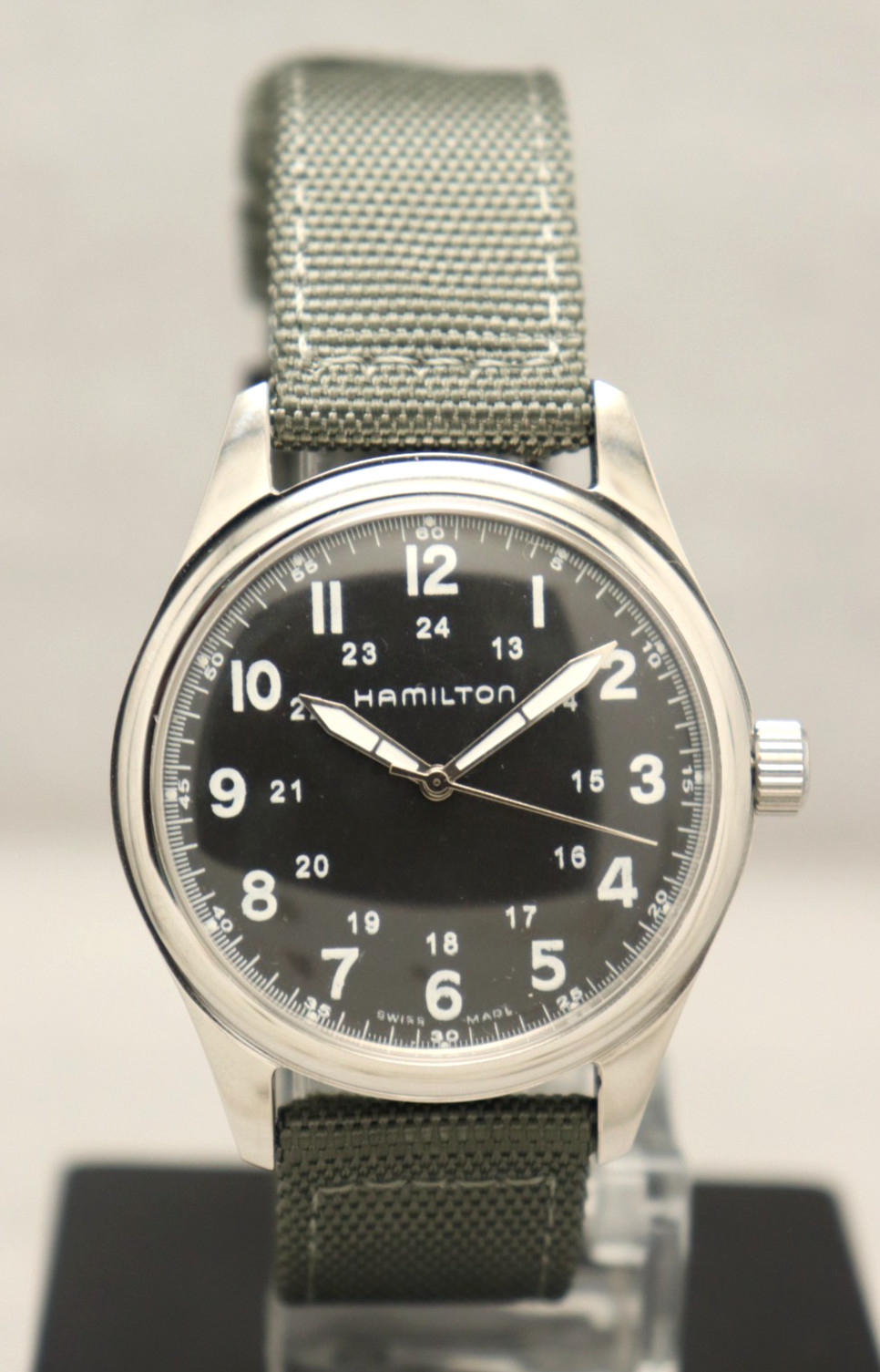 Seller Refurbish Hamilton Manual Winding 40 mm With Swiss Mechanism Men\'s Watch