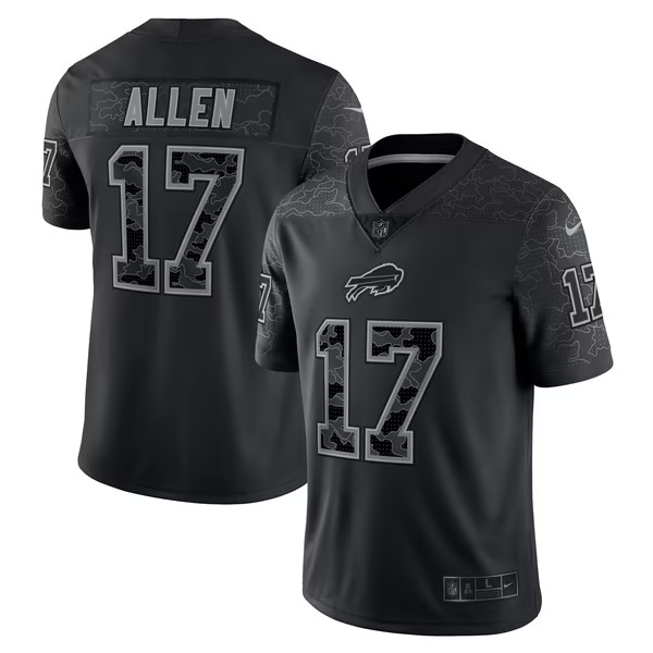 Josh Allen #17 Buffalo Bills  2026 Salute to Service Stitched Limited Jersey