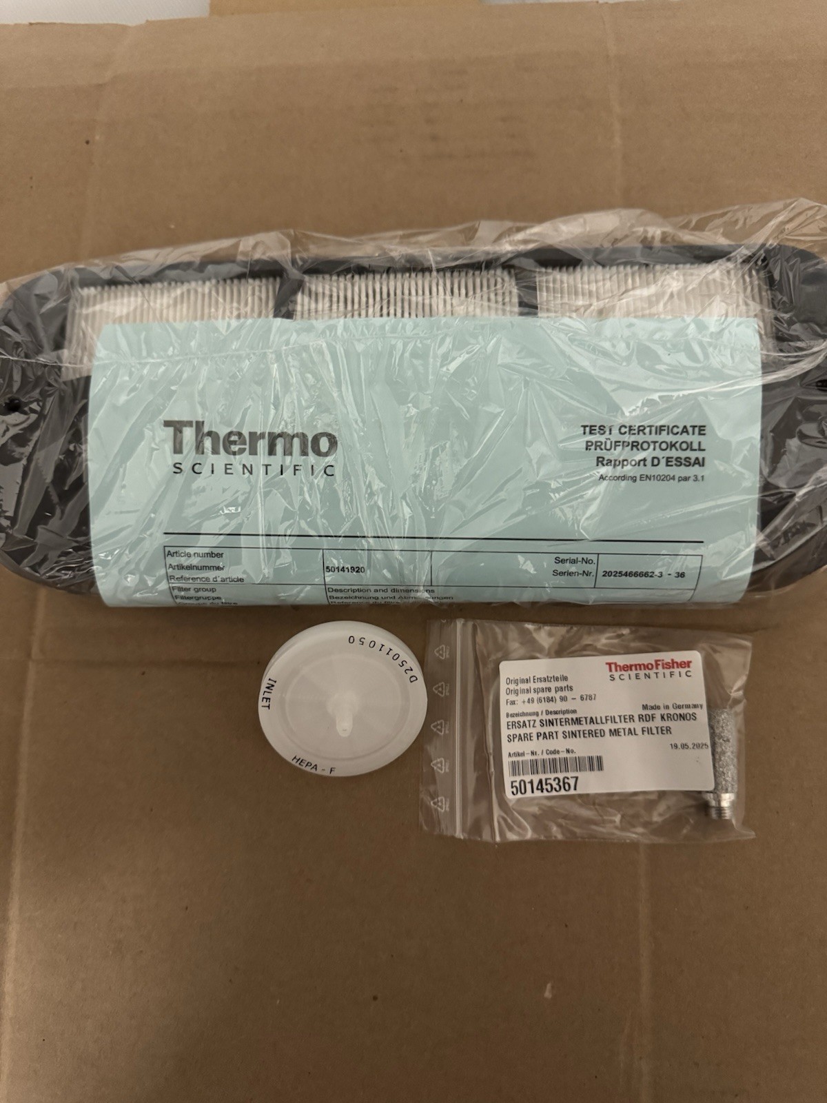 Thermo Heracell Vios 160i Filter Kit Thermo Heracell Vios 160i Filter Kit