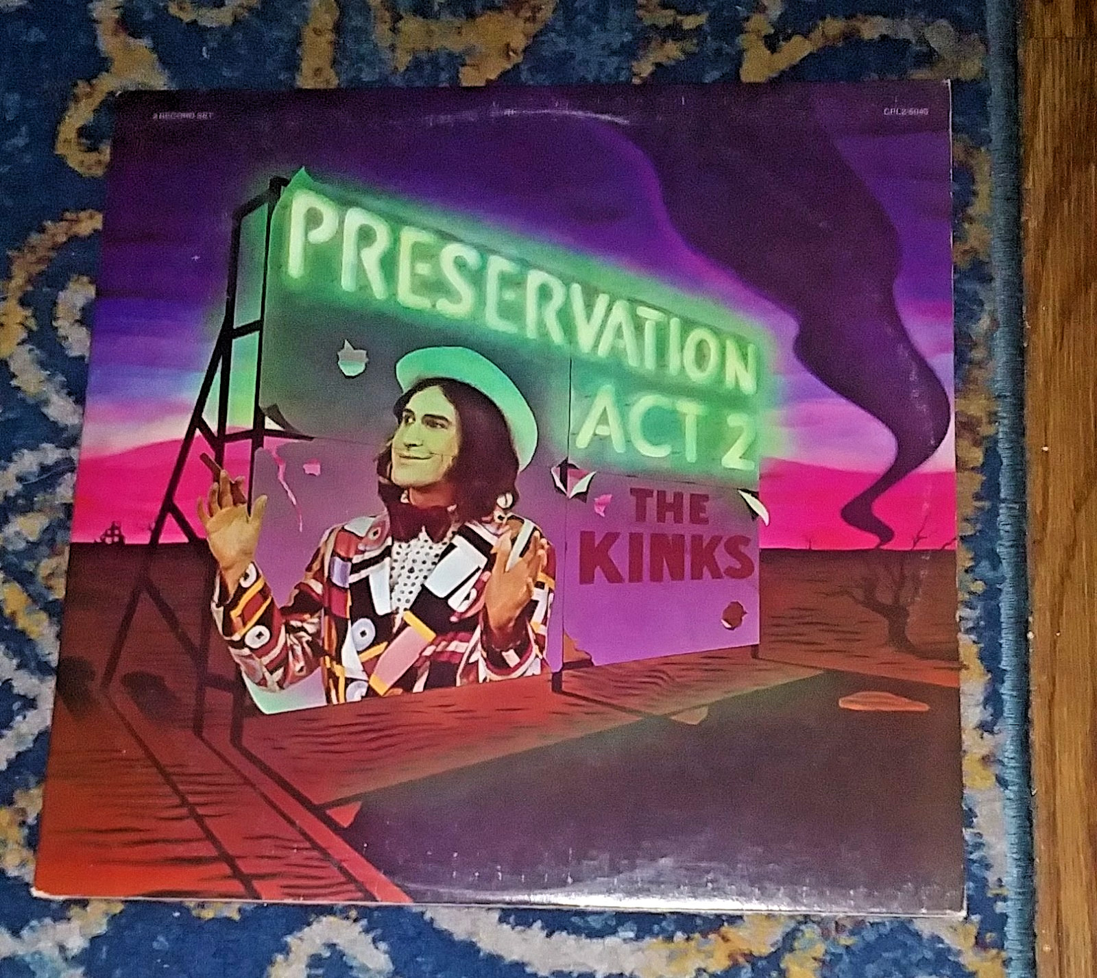 PRESERVATION ACT 2 / THE KINKS 1974 RCA 2XLP CPL2-5040 w/Lyric Insert PRESERVATION ACT 2 / THE KINKS 1974 RCA 2XLP CPL2-5040 w/Lyric Insert