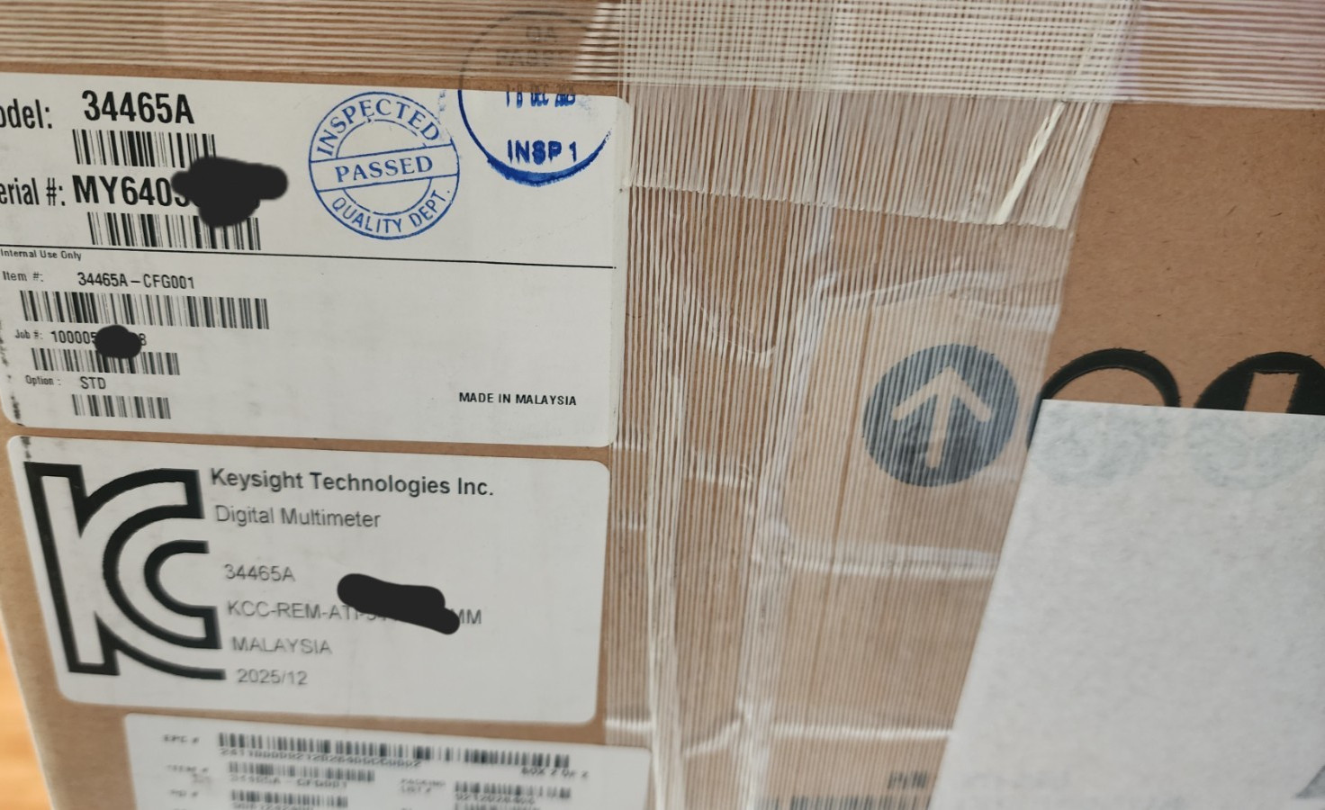 Keysight 34465A - Truevolt Digital Multimeter 6.5 Digit Brand New NO IMPORT FEE Keysight 34465A - Truevolt Digital Multimeter 6.5 Digit Brand New NO IMPORT FEE
