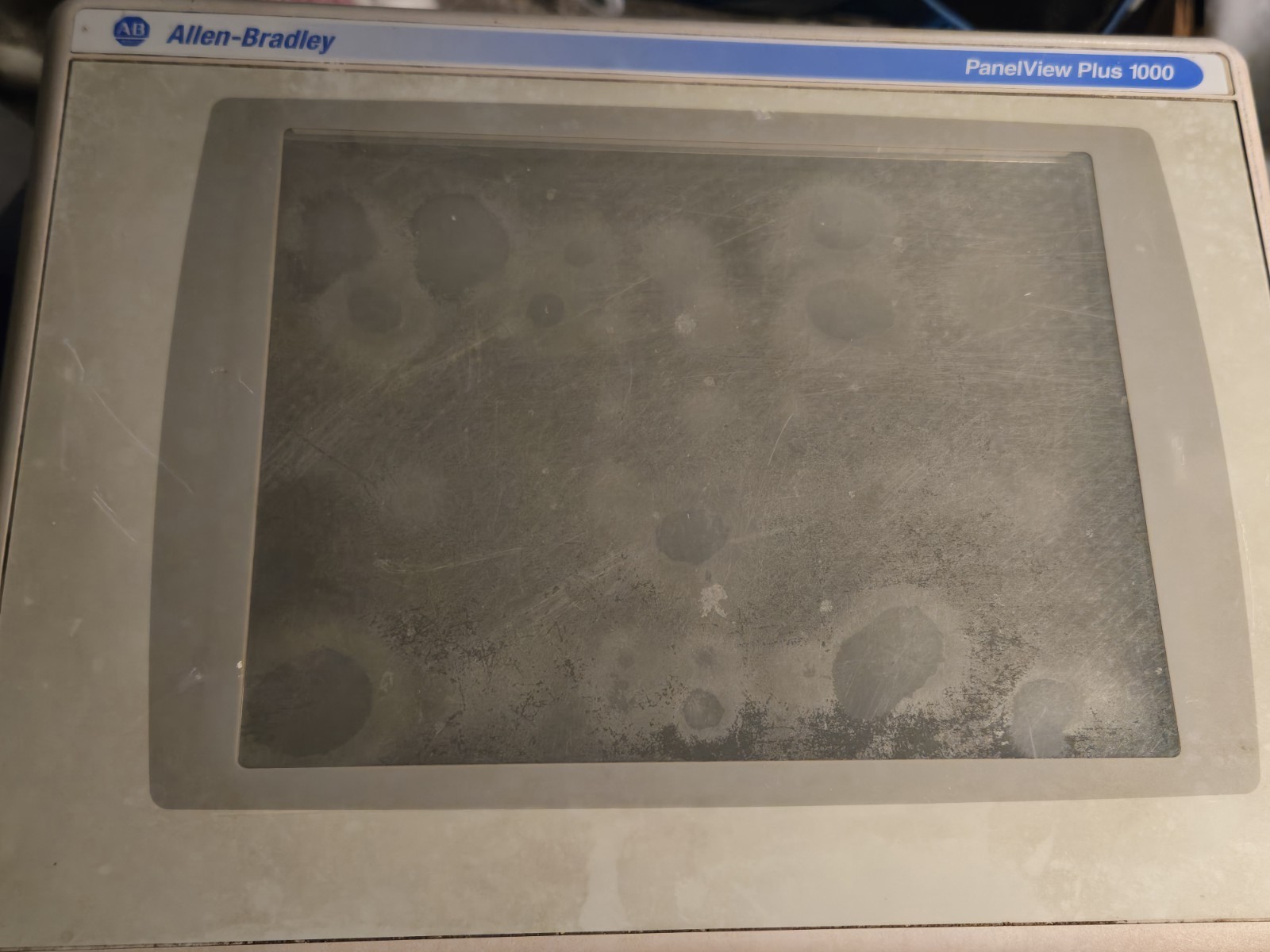 Allen Bradley 2711P-T10C4D1 PanelView Plus 1000 HMI Touchscreen Working