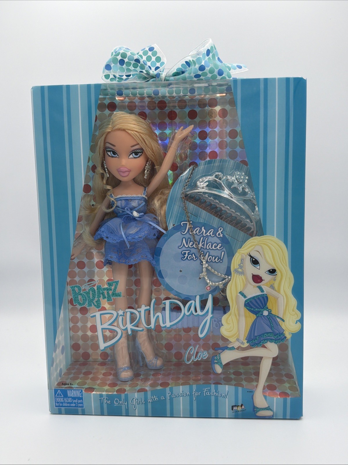 NEW NIB -CLOE BRATZ BIRTHDAY DOLL W/ TIARA & NECKLACE Second Edition V1 20O7 NEW NIB -CLOE BRATZ BIRTHDAY DOLL W/ TIARA & NECKLACE Second Edition V1 20O7