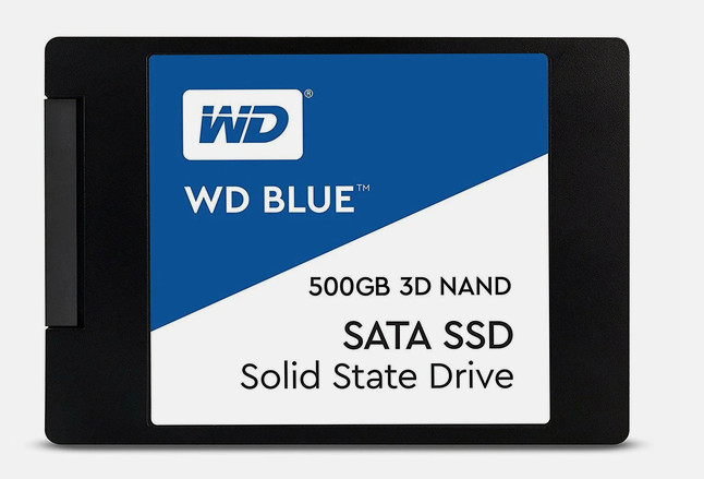 Western Digital WD Blue 3D NAND 500GB 2.5in SATA III Internal SSD WDS500G2B0A Western Digital WD Blue 3D NAND 500GB 2.5in SATA III Internal SSD WDS500G2B0A