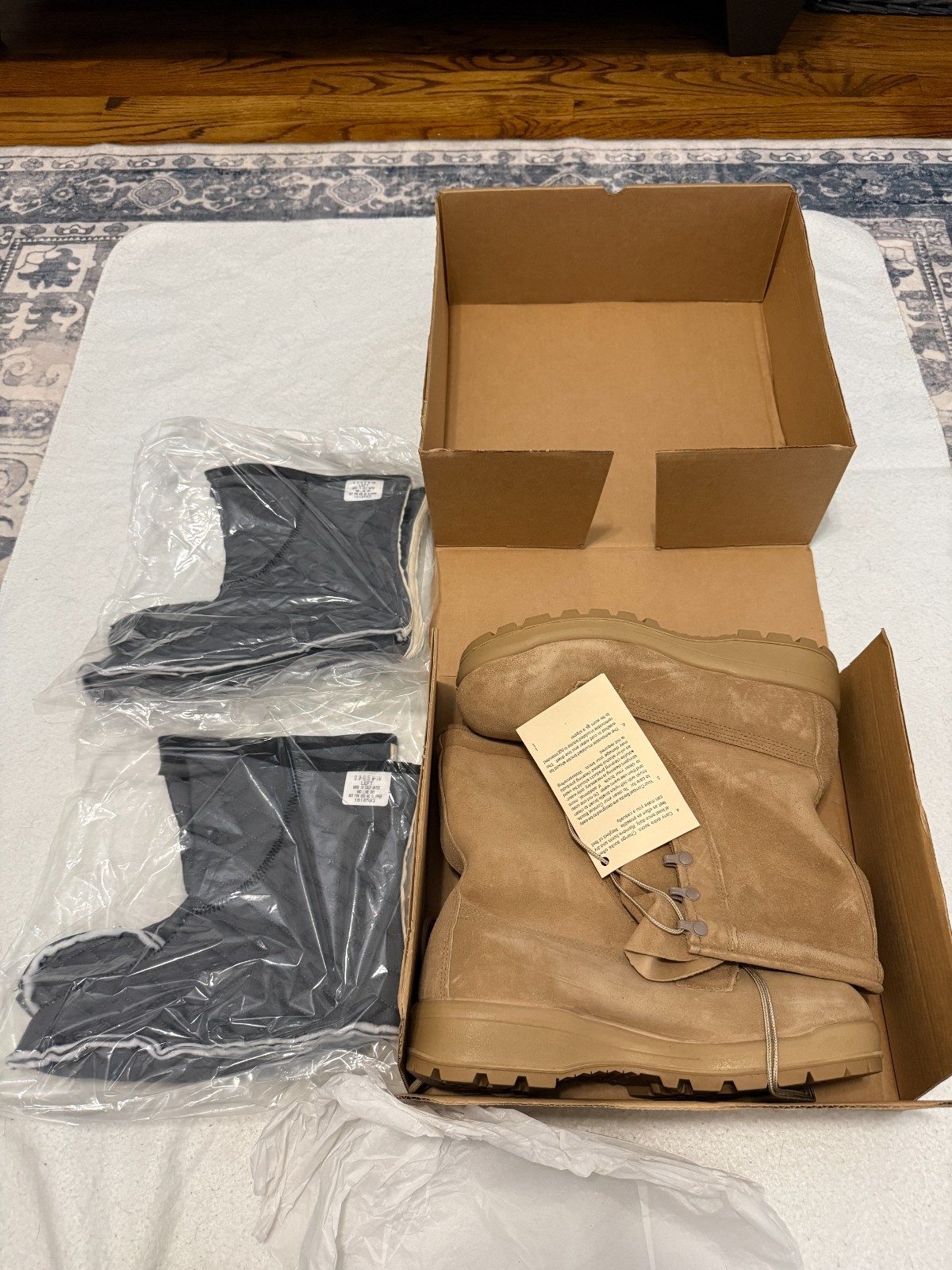 NIB USGI Belleville ICWR Intermediate Cold Wet Weather Boots GoreTex 9.5 W Box