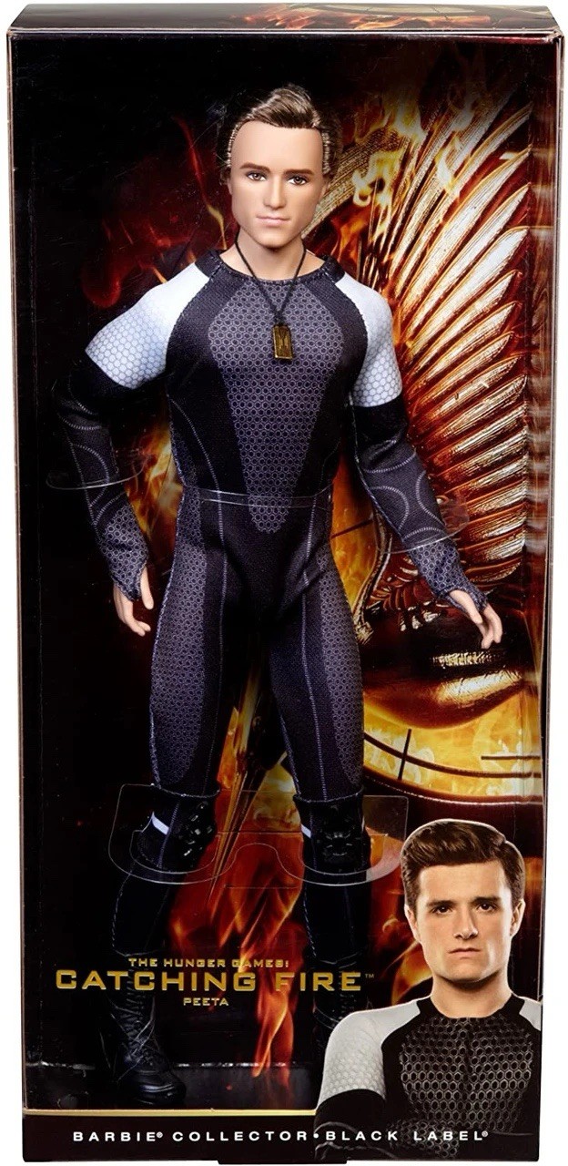 Mattel Hunger Games Catching Fire Peeta Barbie *Unopened New in Box* Mattel Hunger Games Catching Fire Peeta Barbie *Unopened New in Box*