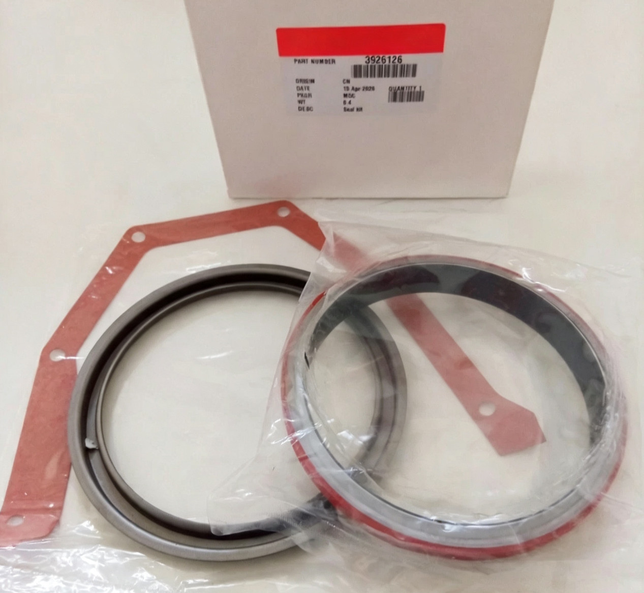 Cummins Rear Crankshaft Oil Seal w/ Wear Sleeve & Steel Installer 89-02 5.9 12V