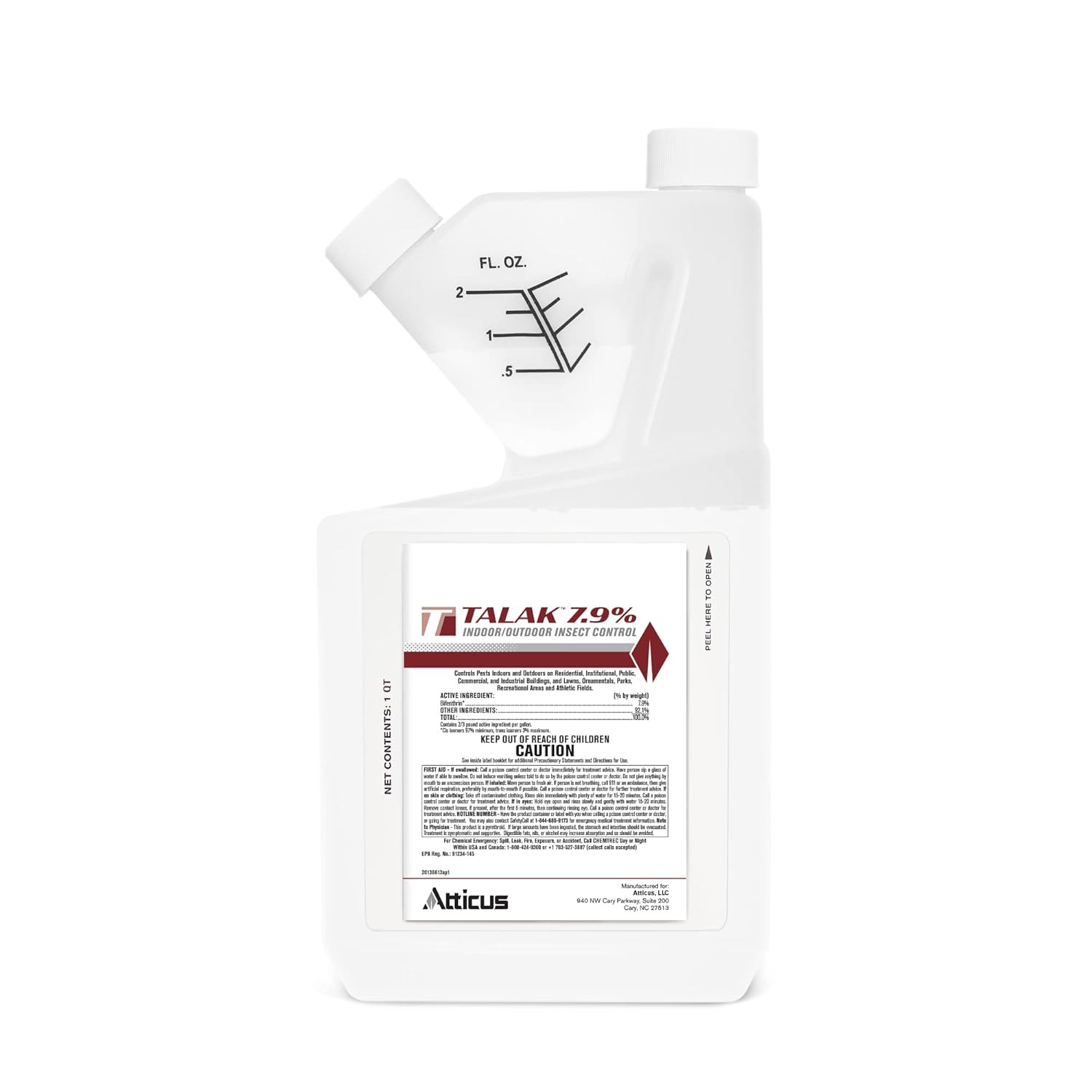 Talak 7.9% Indoor/Outdoor Bifenthrin Insecticide Concentrate (32Oz)