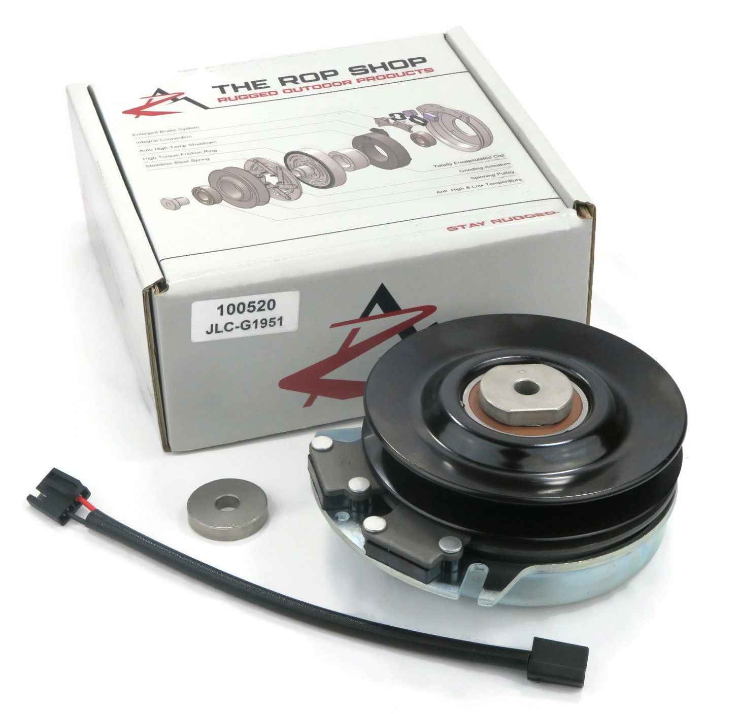 Electric PTO Clutch for Warner 5219-14, 521914, Xtreme X0063 Yard Lawn Mower