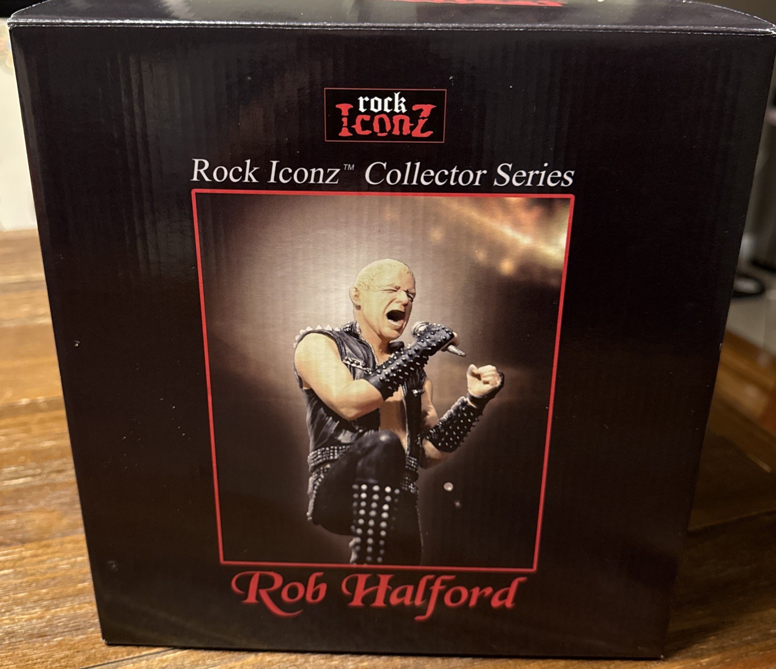 Knucklebonz Rock Iconz Rob Halford Judas Priest Statue Figurine HARD to FIND