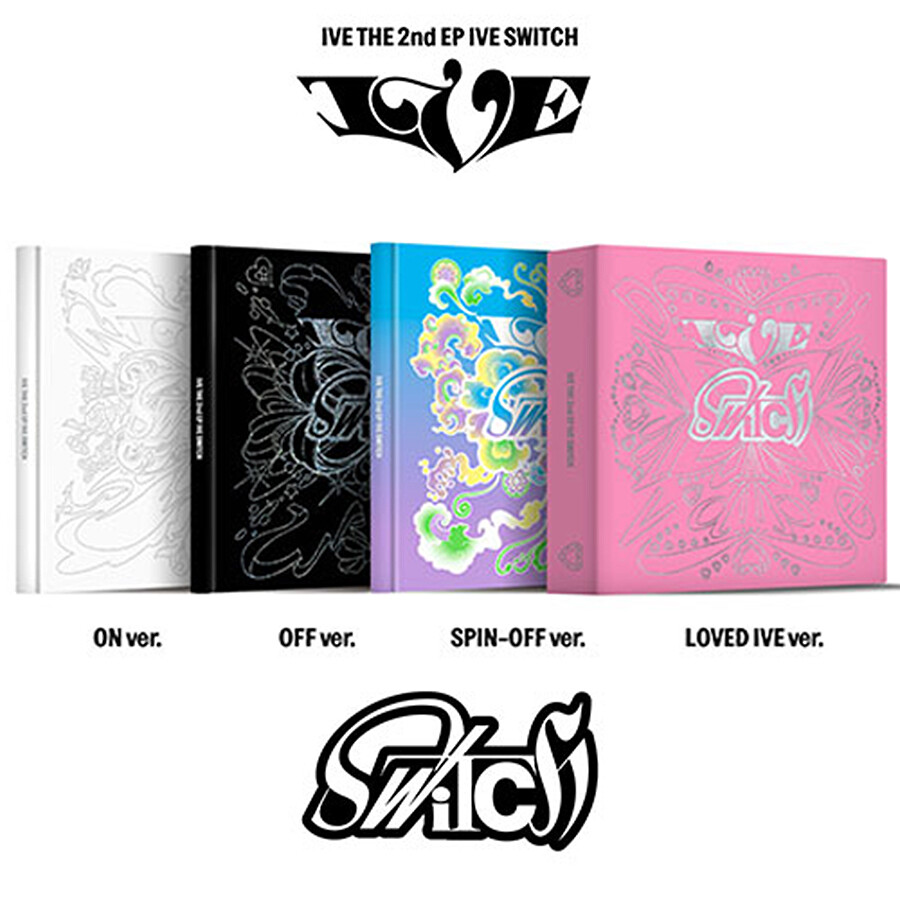IVE IVE SWITCH 2nd EP Album/CD+Photo Book+Card+Heart Card+POB+GIFT SEALED
