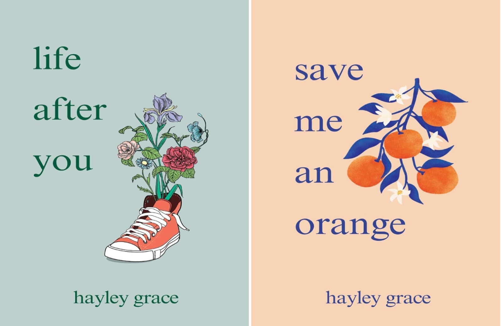 Hayley Grace 2 Book Set: Life after You & Save Me an Orange (English,Paperback)