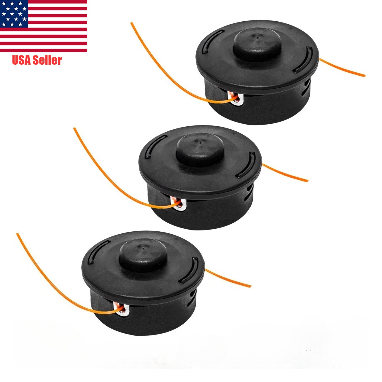 3-Pack 25-2 Trimmer Head For Stihl FS55 55R 56RC 85 90 90R 110 110RX 120 130 131