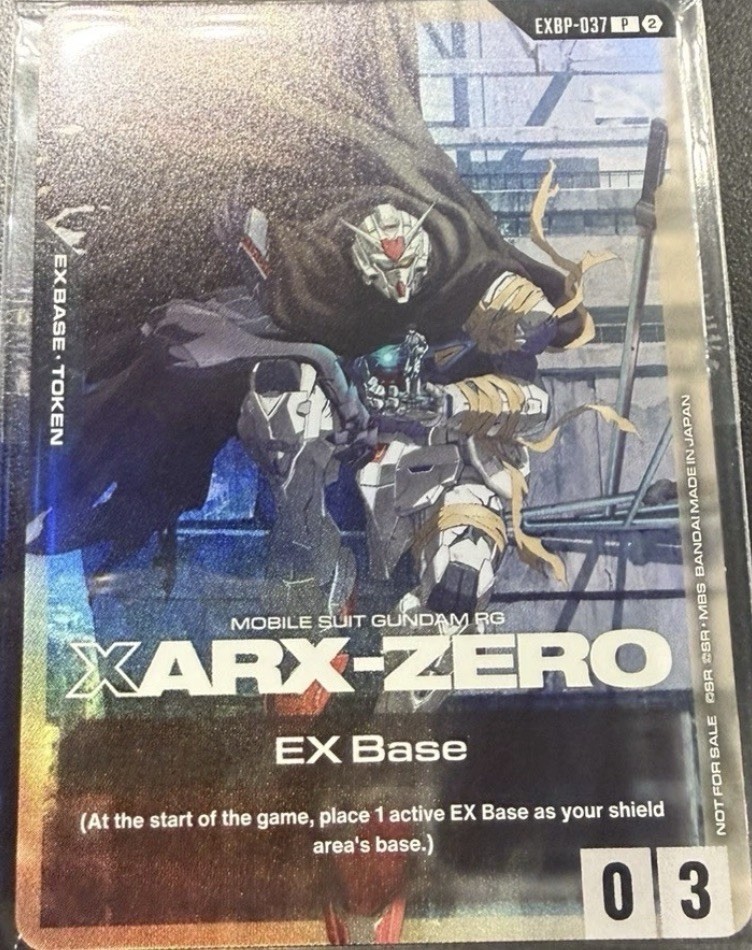 NYCC 2026 EX Base EXBP-037 Gundam SEALED Promo ENGLISH Gundam Card Game