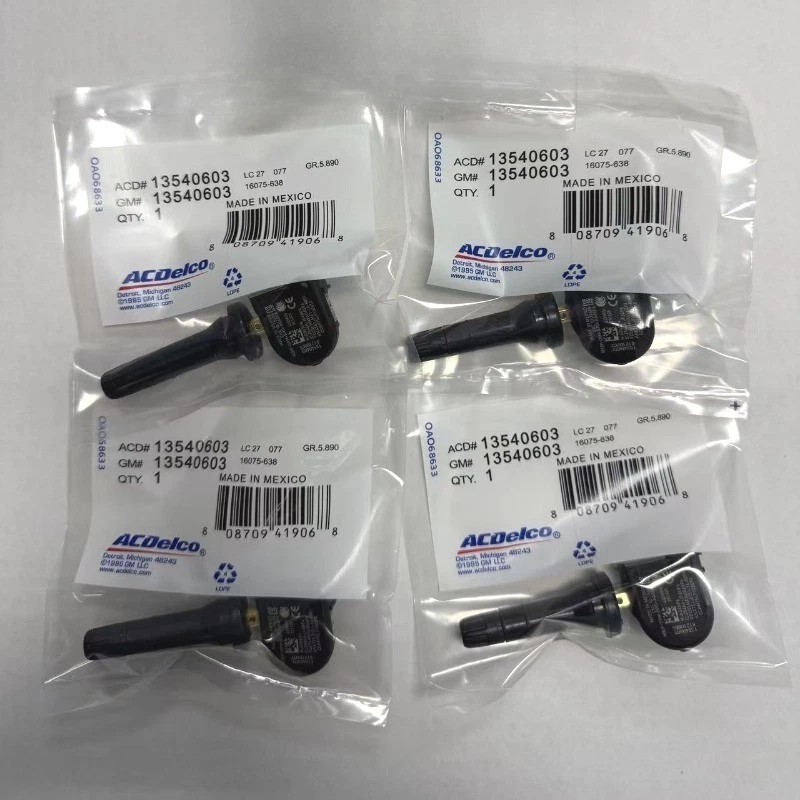 4pcs Genuine 13540603 OEM TPMS Tire Pressure Sensor for GMC Chevy Buick Cadillac