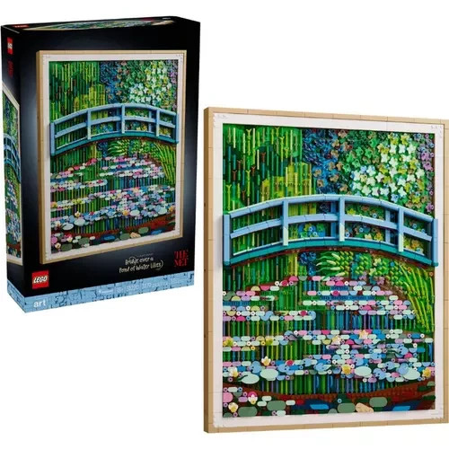 LEGO® Art Claude Monet – Bridge over a Pond of Water Lilies 31220 Building Set LEGO® Art Claude Monet – Bridge over a Pond of Water Lilies 31220 Building Set