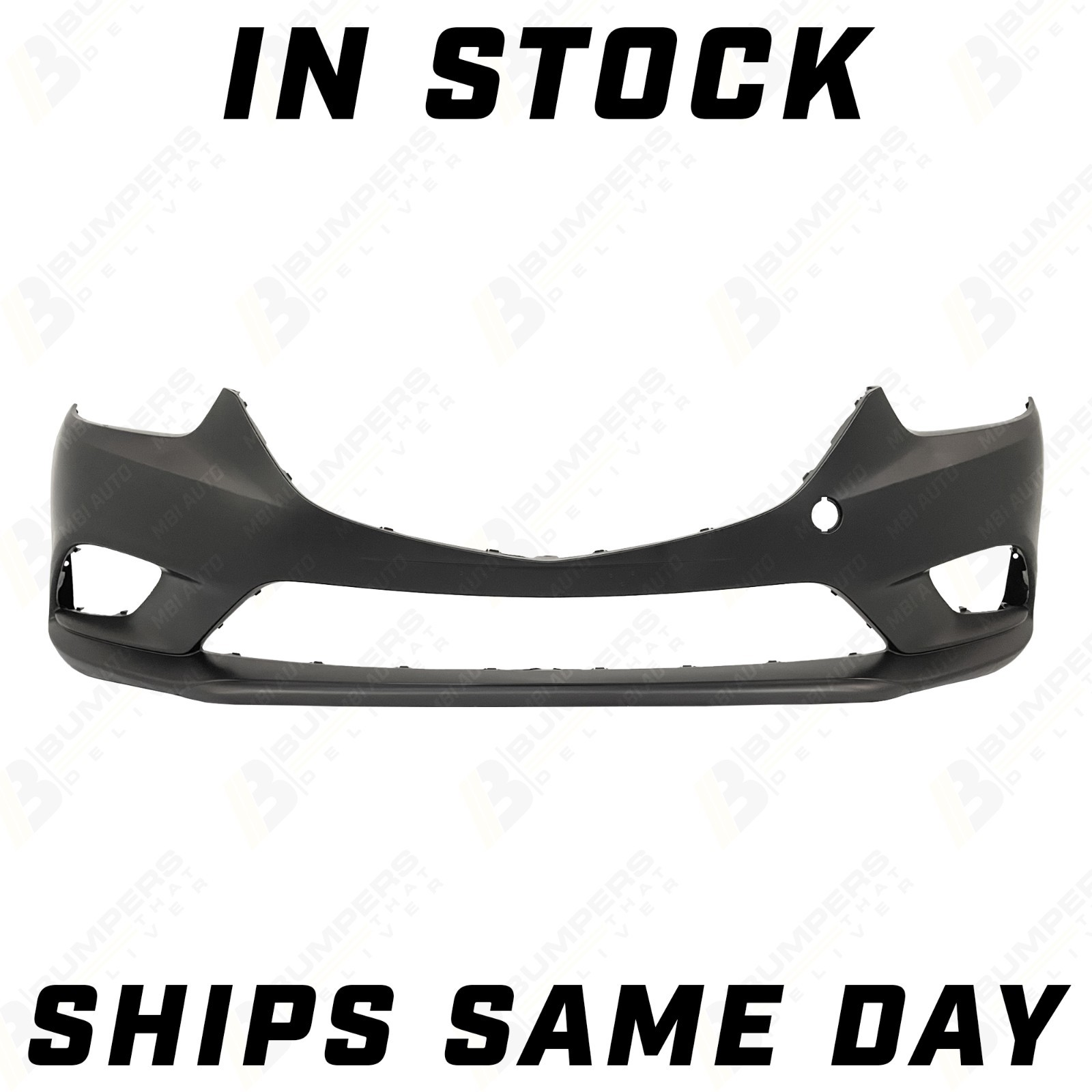 NEW Primered - Front Bumper Cover Fascia for 2014 2015 2016 2017 Mazda 6 14-17