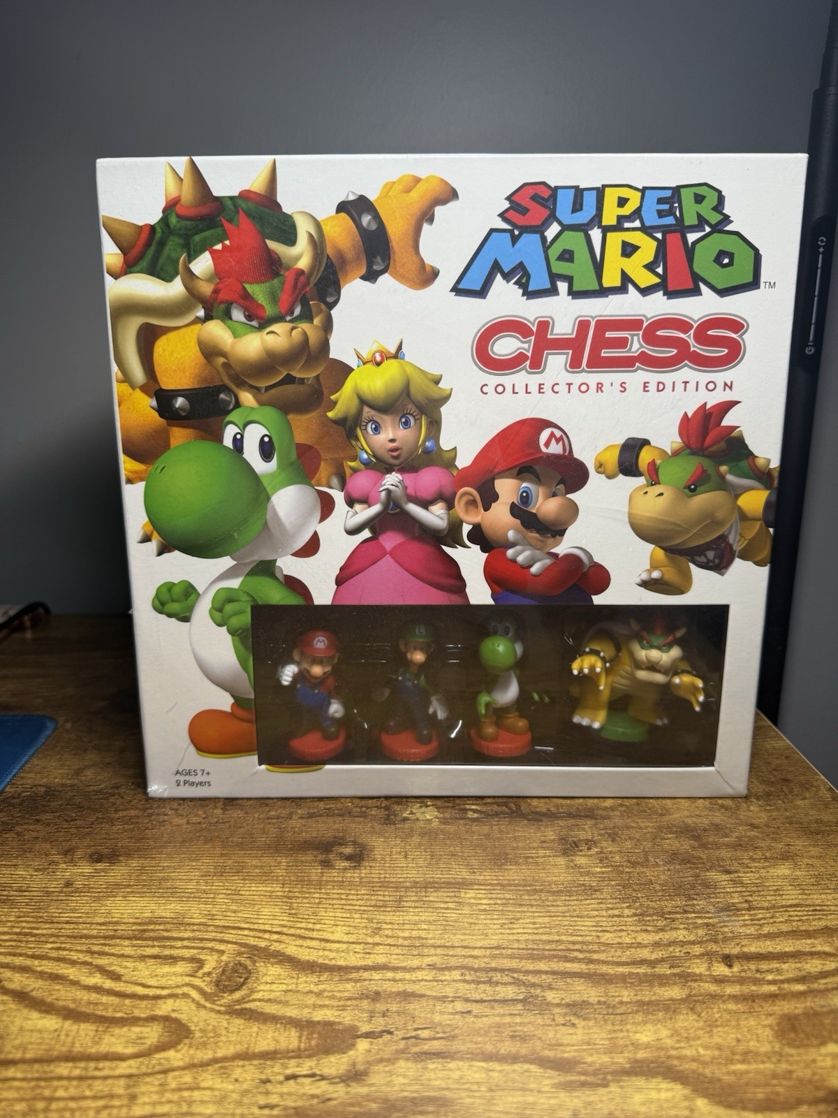 USAopoly Super Mario Chess Collector\'s Edition Board Game 2 Players Ages 7+ USAopoly Super Mario Chess Collector\'s Edition Board Game 2 Players Ages 7+