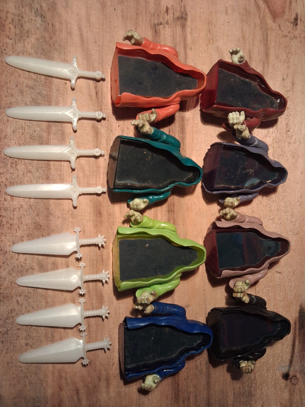 vintage 1986 Tonka super naturals ghostlings complete set 8+8 glow in dark weapo vintage 1986 Tonka super naturals ghostlings complete set 8+8 glow in dark weapo