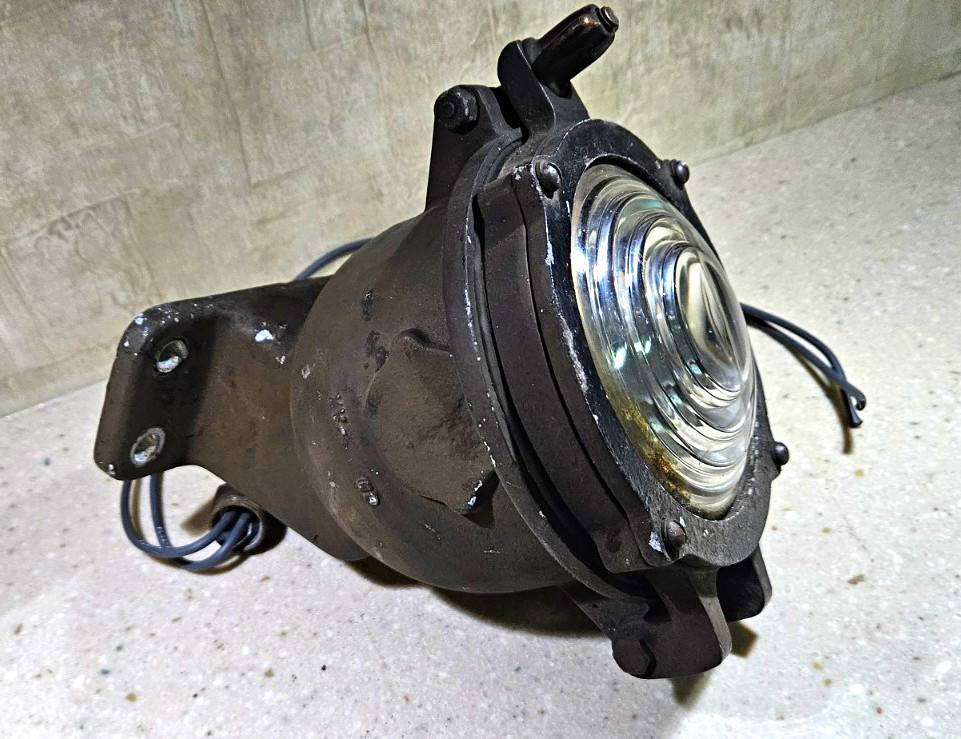 Pyle-National Steam Locomotive Tender Back-Up Light Fresnel Railroadiana