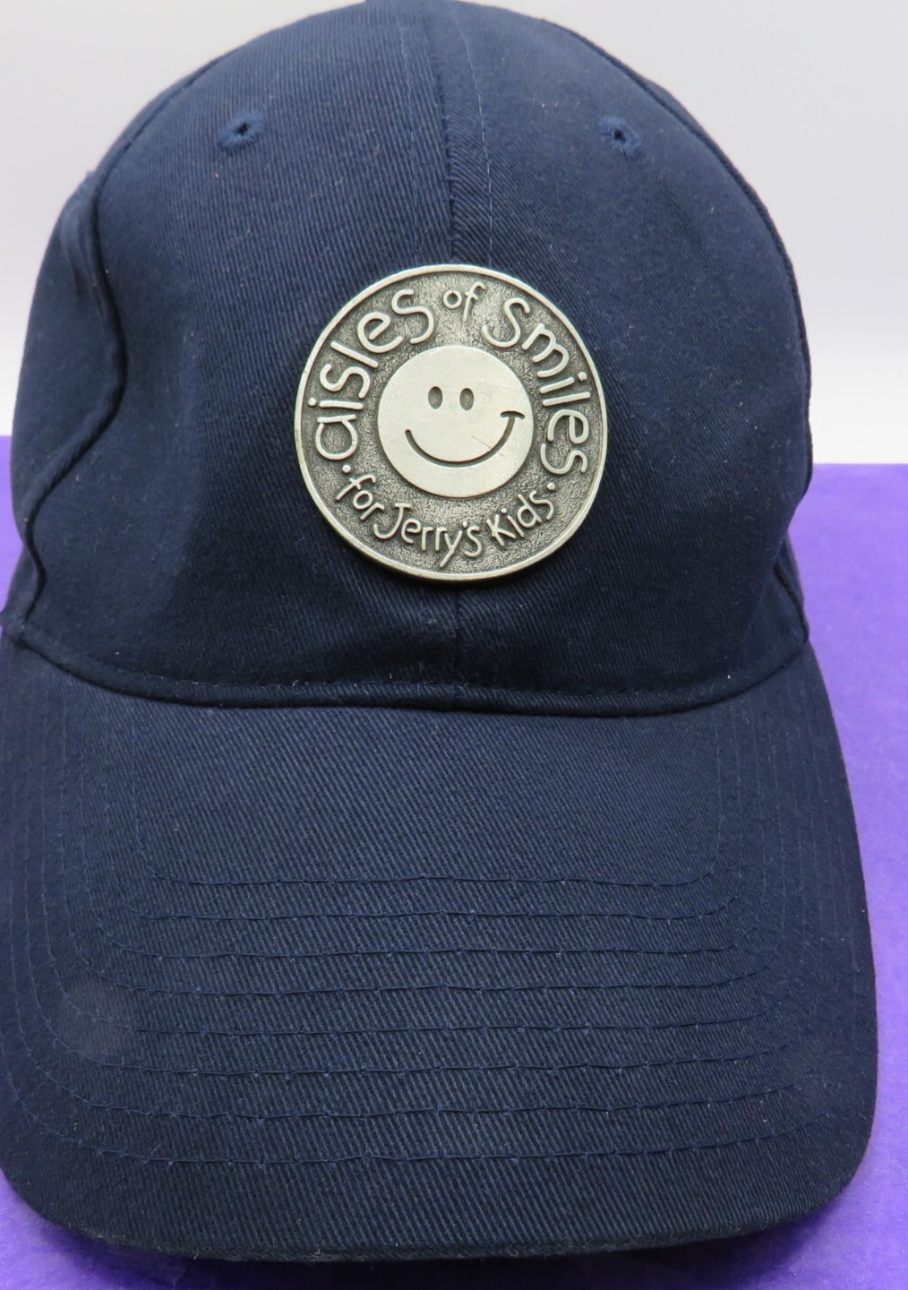 Vintage The Jerry Lewis Labor Day Telethon -Aisles of Smiles for Jerrry Kids Cap