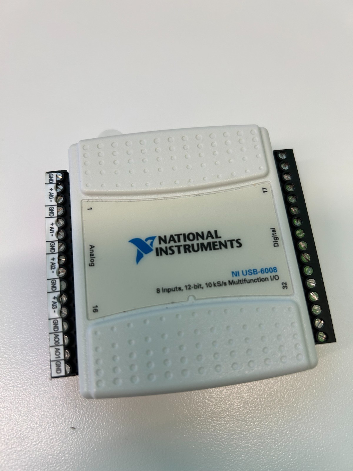 National Instruments USB-6008 Data Acquisition Card NI DAQ, Multifunction in box