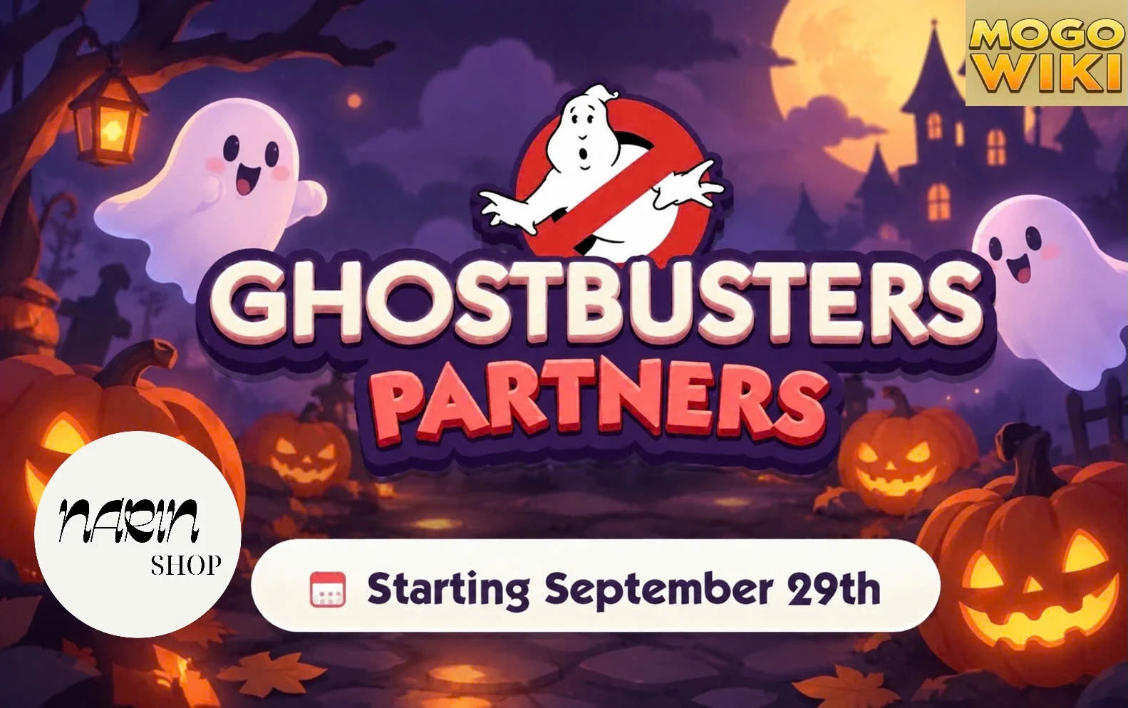 GHOSTBUSTERS PARTNERS event mono_poly Go full carry partner event slot GHOSTBUSTERS PARTNERS event mono_poly Go full carry partner event slot