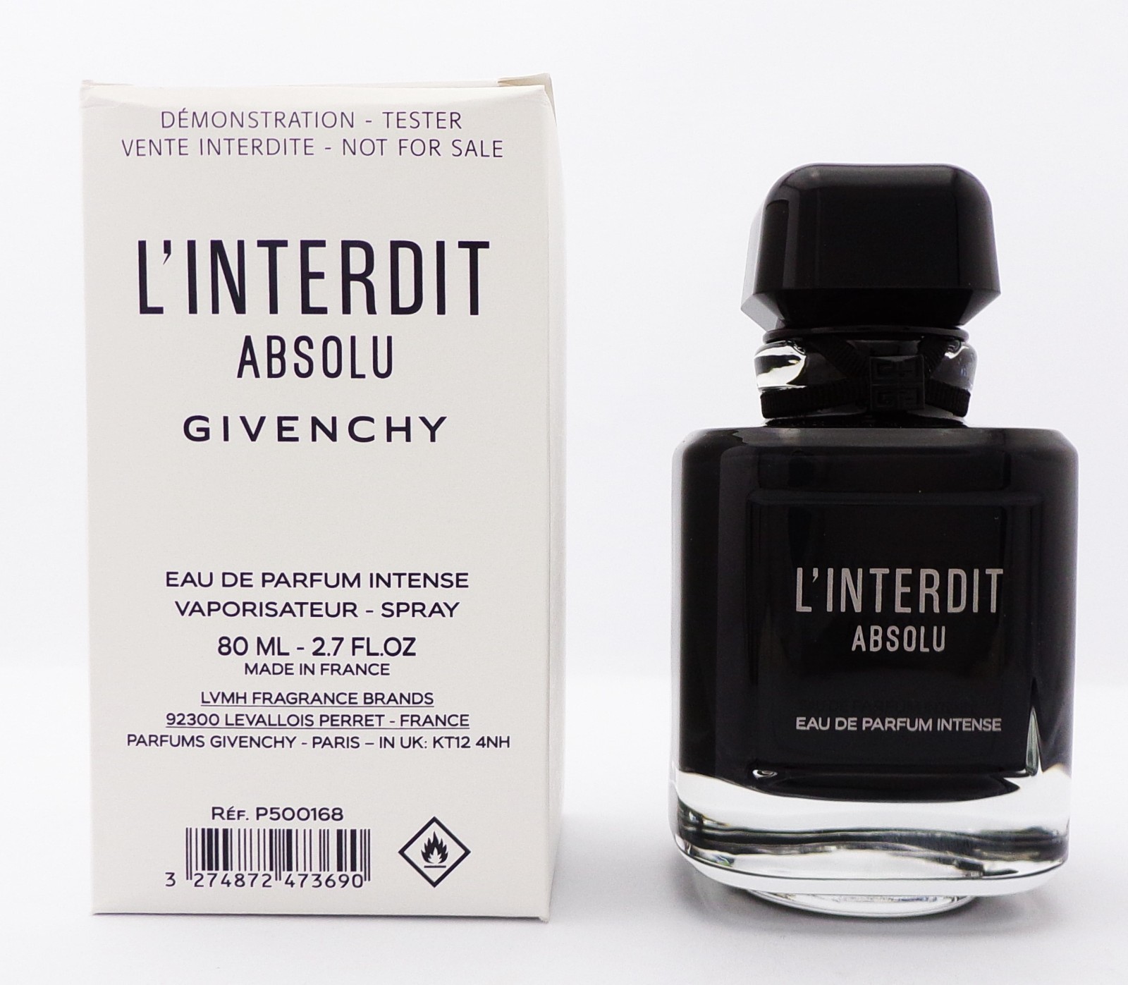 L\'Interdit ABSOLU by Givenchy 2.7 oz. EDP Intense Spray for Wmn Brand New TESTER L\'Interdit ABSOLU by Givenchy 2.7 oz. EDP Intense Spray for Wmn Brand New TESTER